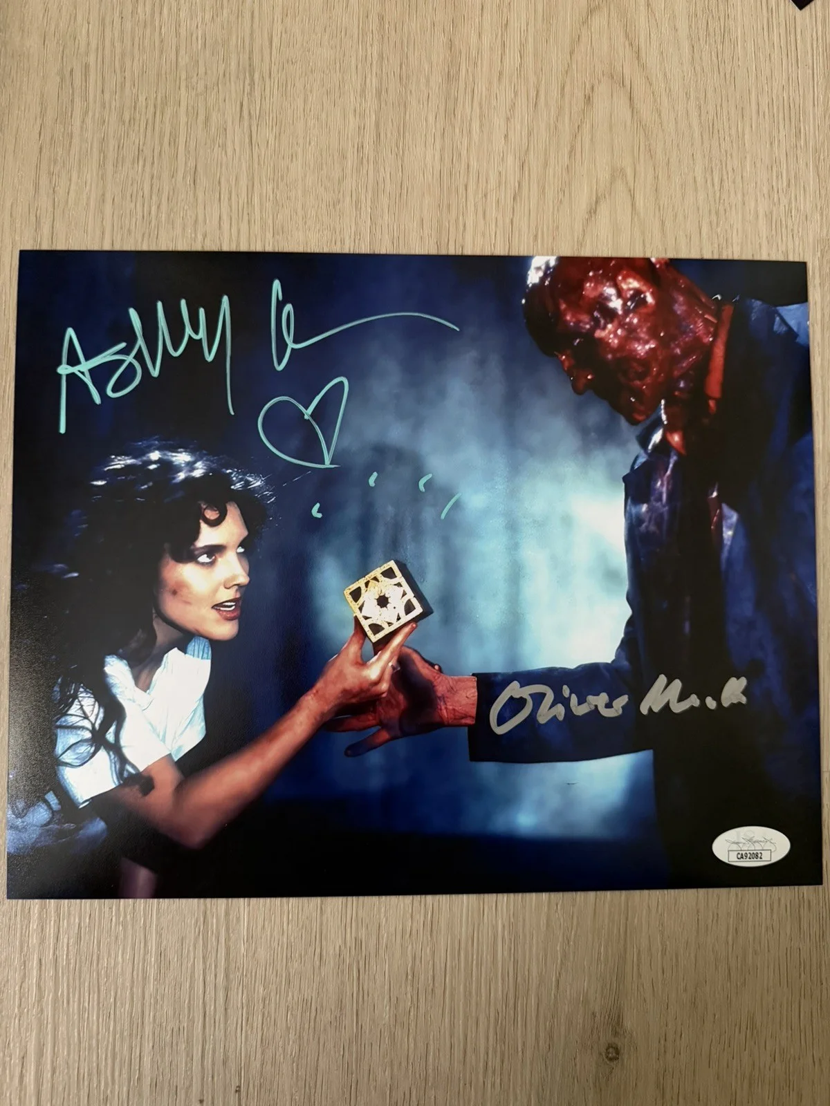 Hellraiser Ashley Laurence Oliver Smith signed 8x10 JSA Authenticated Autograph, image 3