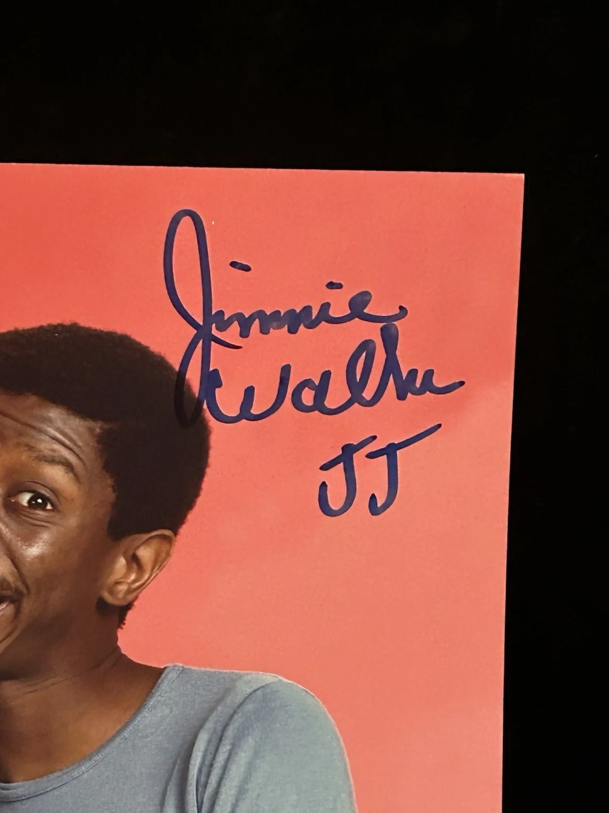 Jimmie Walker — Jimmie Walker J.J. Signed Autographed 8x10 Photo Good Times "Dy-no-mite" JSA COA, изображение 2