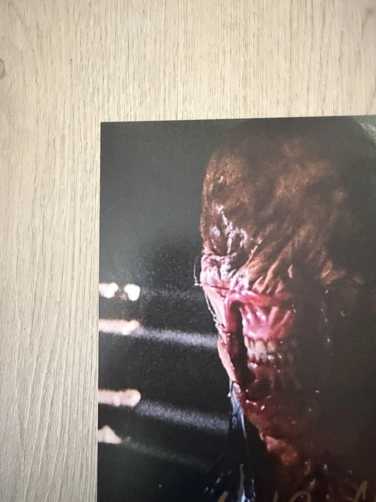Nicholas Vince signed Hellraiser "Chatterer" 8x10 Autograph, image 5