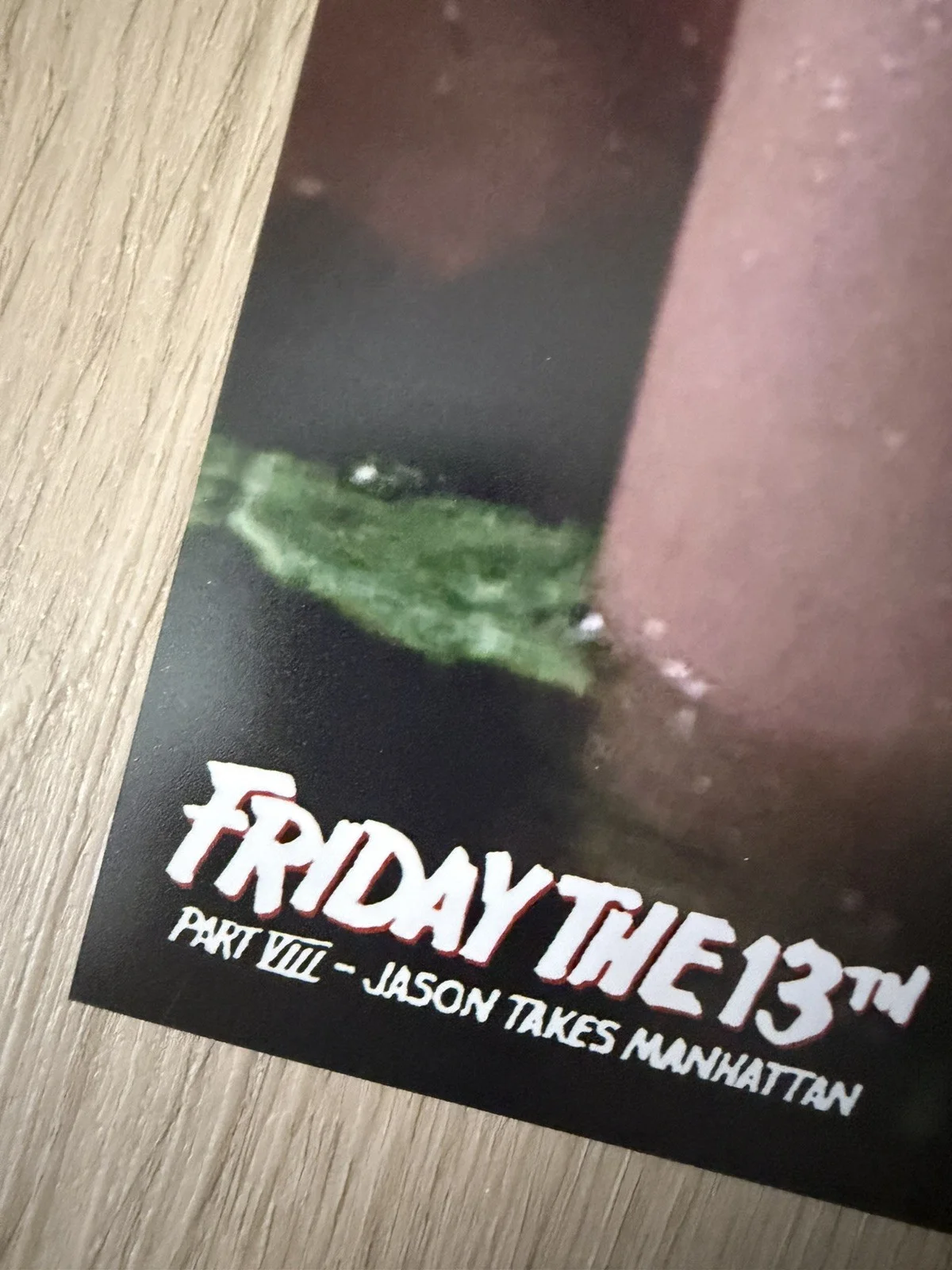 Friday The 13th TIM MIRKOVICH Jason Voorhees signed 8x10 JSA Authenticated, image 2