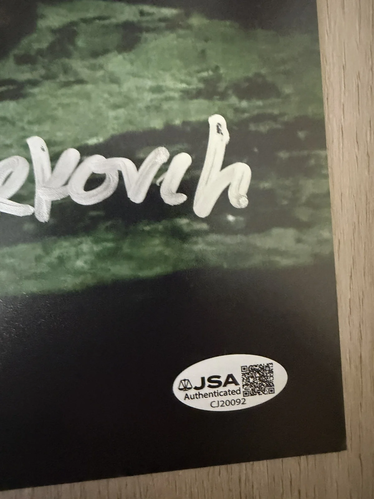 Friday The 13th TIM MIRKOVICH Jason Voorhees signed 8x10 JSA Authenticated, image 5