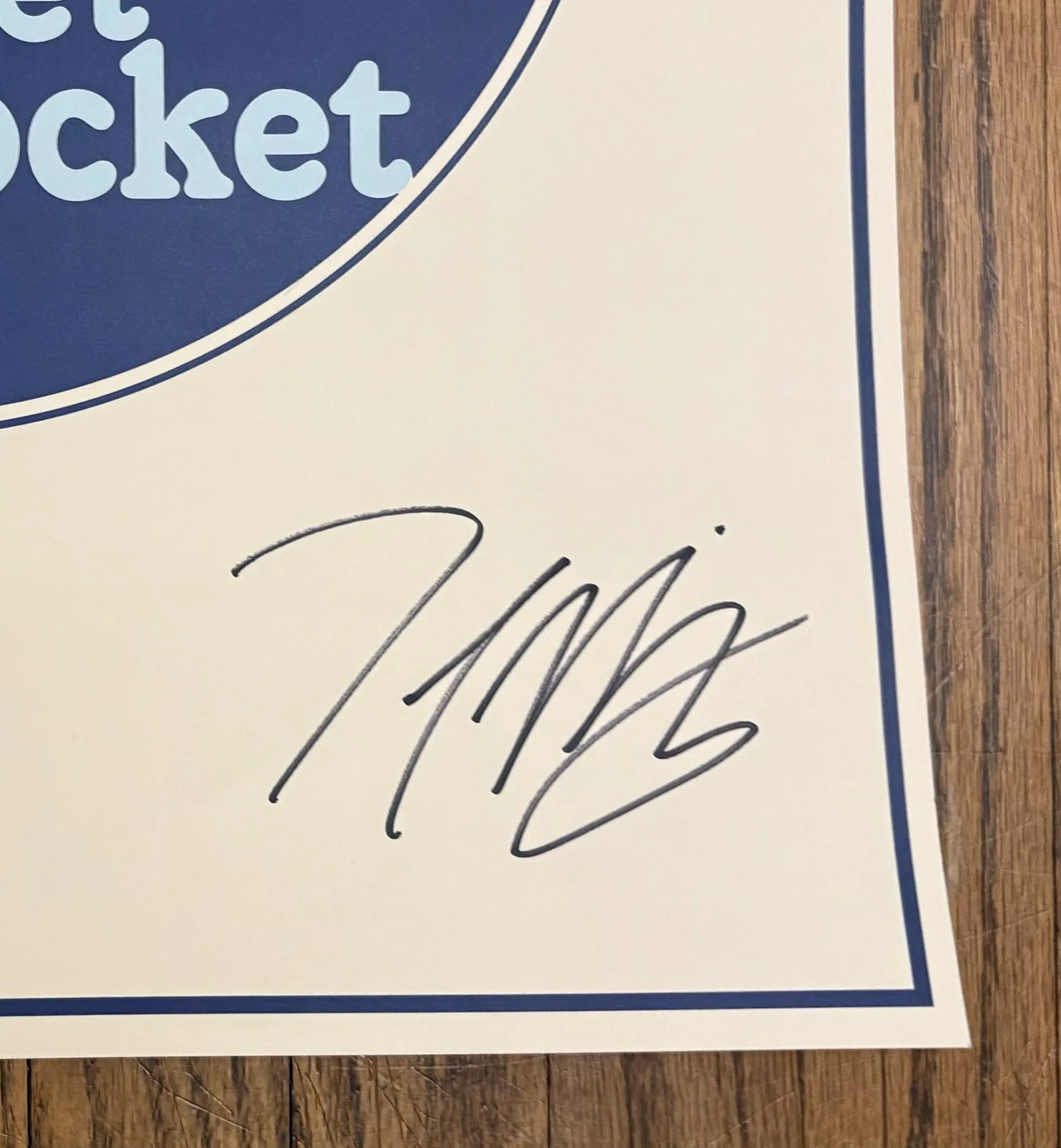 Toad The Wet Sprocket AUTOGRAPHED Poster Dean Dinning Todd Nichols Glen Phillips, image 3