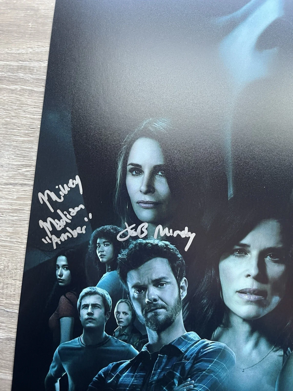 Jasmin Savoy Brown Mikey Madison Signed Scream 11x17 Photo Beckett COA Ghostface, image 4