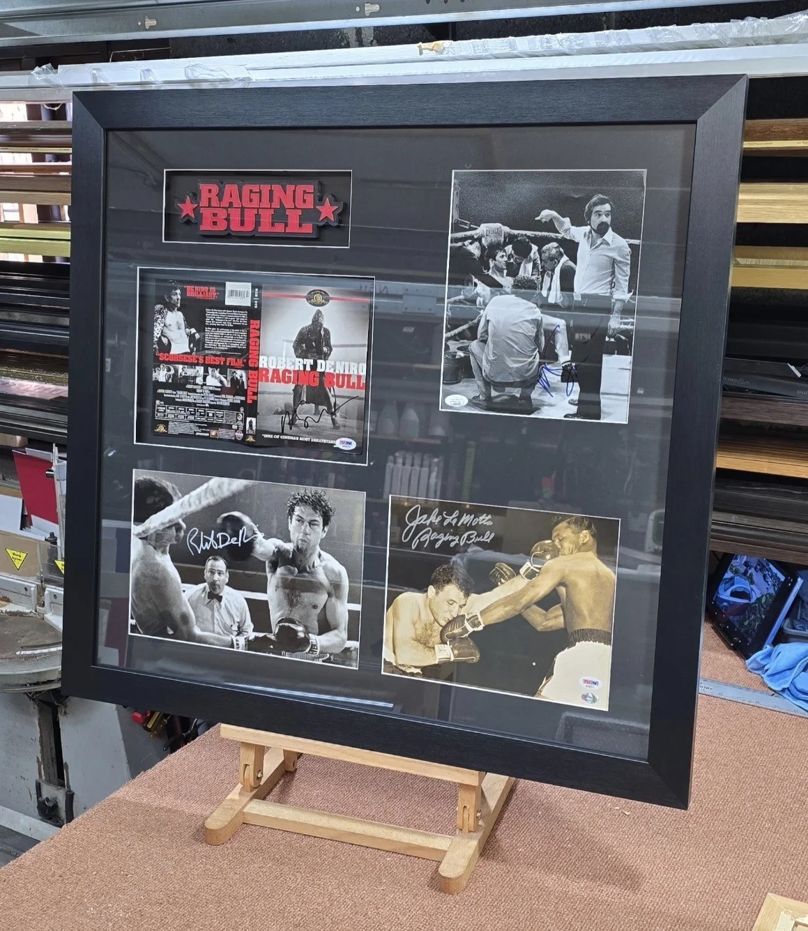 Raging Bull 1980 Robert De Niro Logo Sign – 3D Printed Display - Movie, image 4