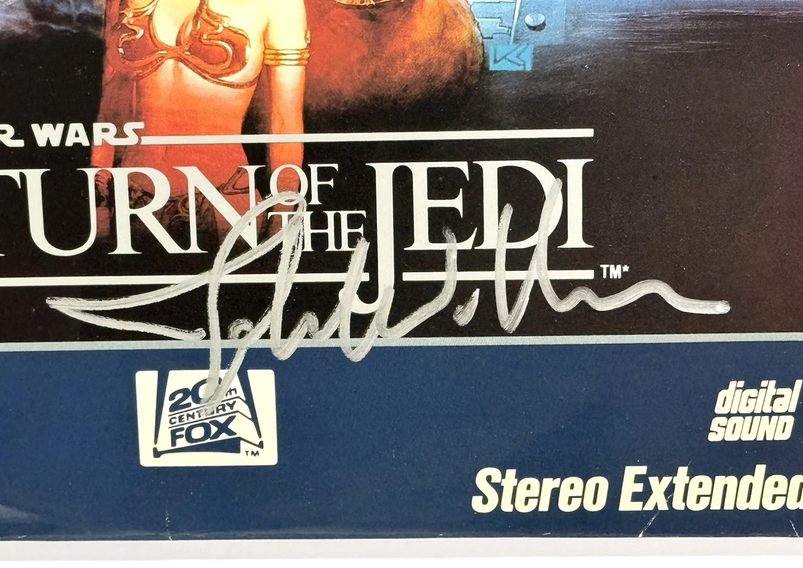 John Williams — John Williams signed Star Wars laser disc ROTJ return of the jedi psa dna loa, изображение 2