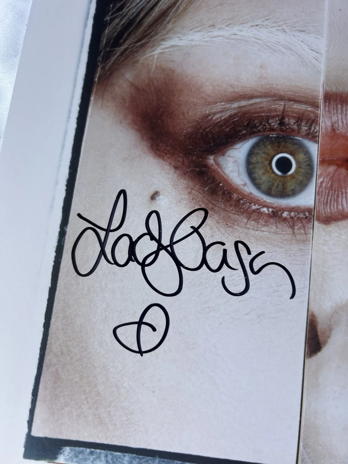 Lady Gaga Signed Mayhem Black Vinyl Autographed PSA/DNA COA, image 2