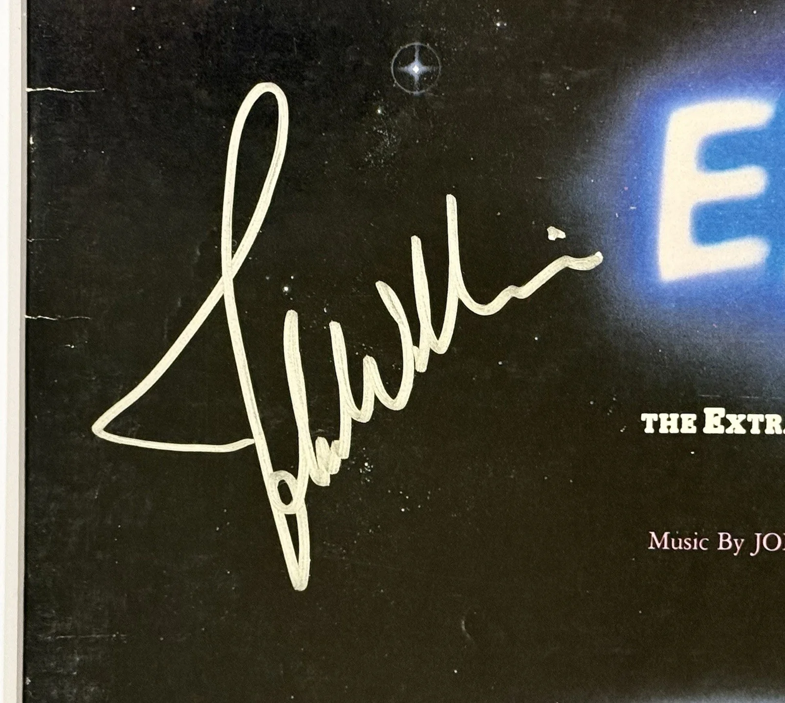 John Williams — John Williams signed E.T. movie Album vinyl extra terrestrial beckett loa, image 2