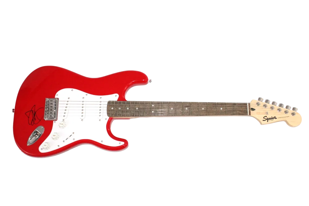 John Frusciante — John Frusciante Signed Autograph Guitar - Red Hot Chili Peppers RHCP Beckett COA, изображение 2