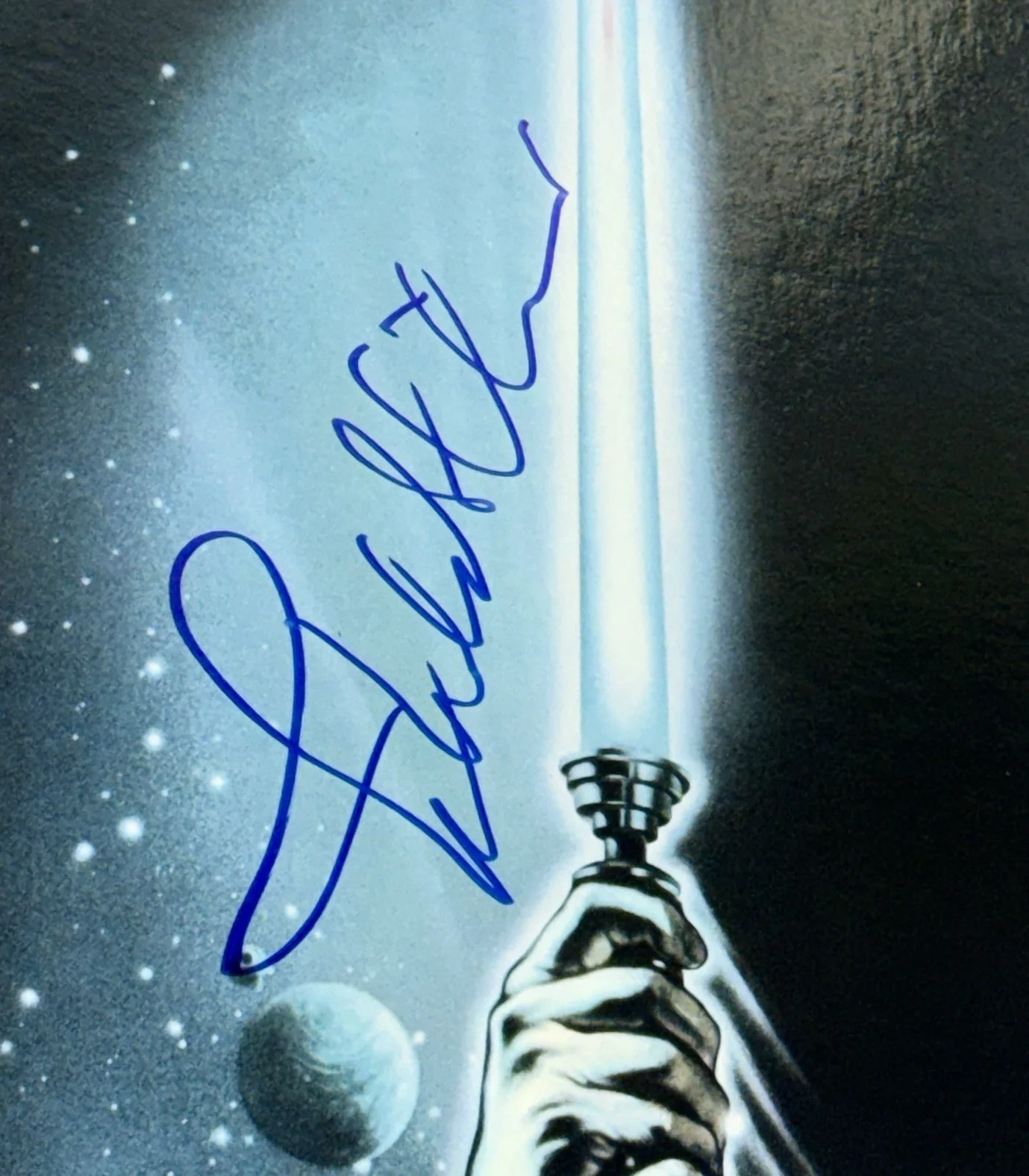 John Williams — John Williams signed Star Wars Album ROTJ vinyl return of the jedi beckett loa, изображение 2