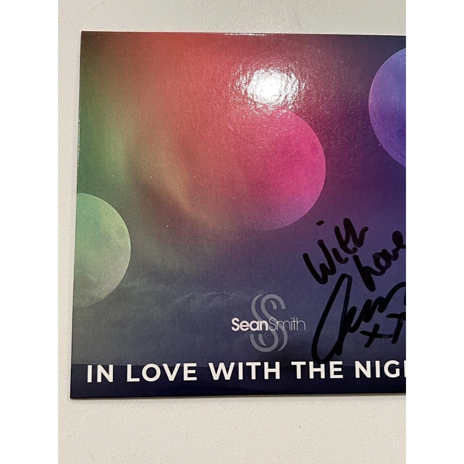 Sean Smith Signed CD In Love With The Night Autographed ✍️, image 4