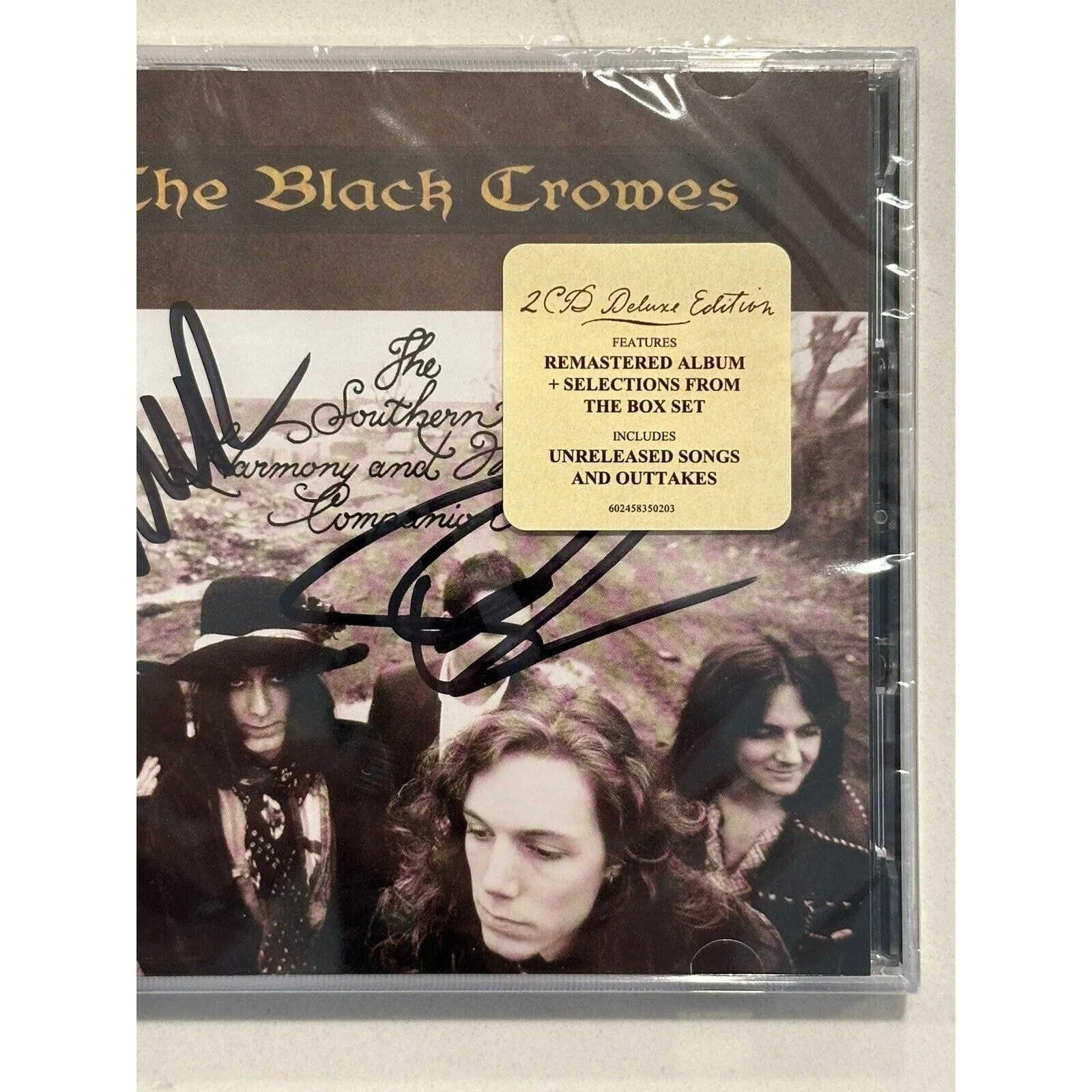 The Black Crowes The Southern Harmony & Musical Companion SIGNED AUTOGRAPHED #3, изображение 3