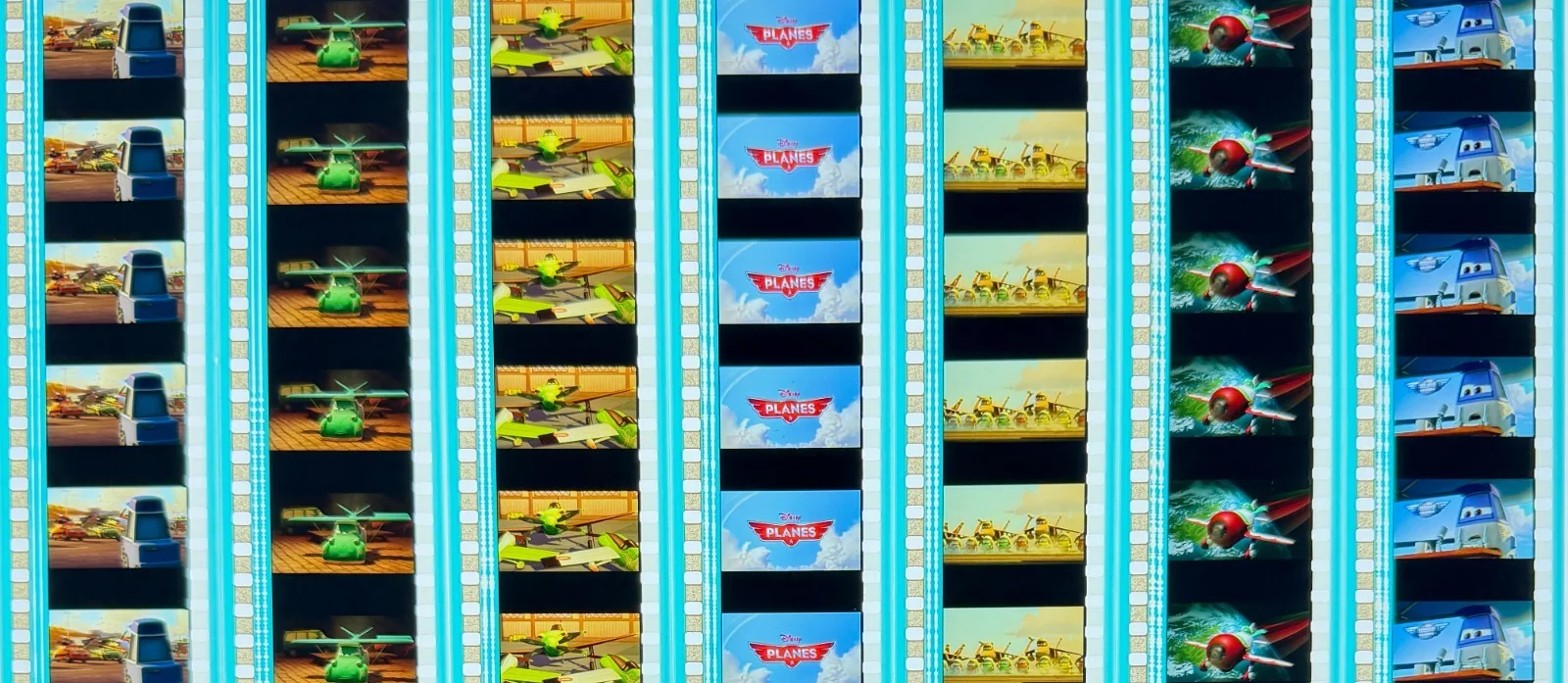 Disney's Planes 2013 Very Rare Unmounted Genuine 35mm Film Cells, image 4