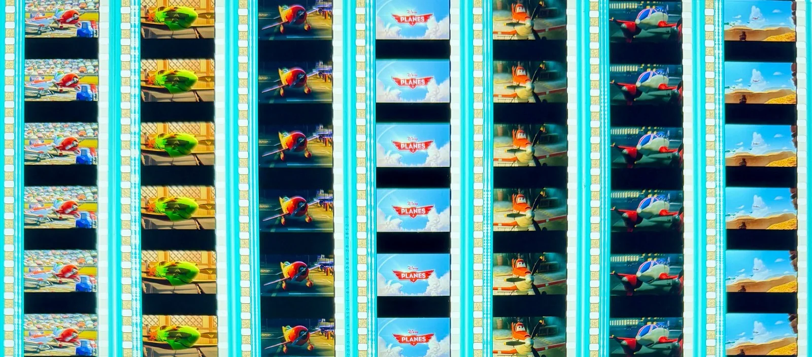 Disney's Planes 2013 Very Rare Unmounted Genuine 35mm Film Cells, image 5