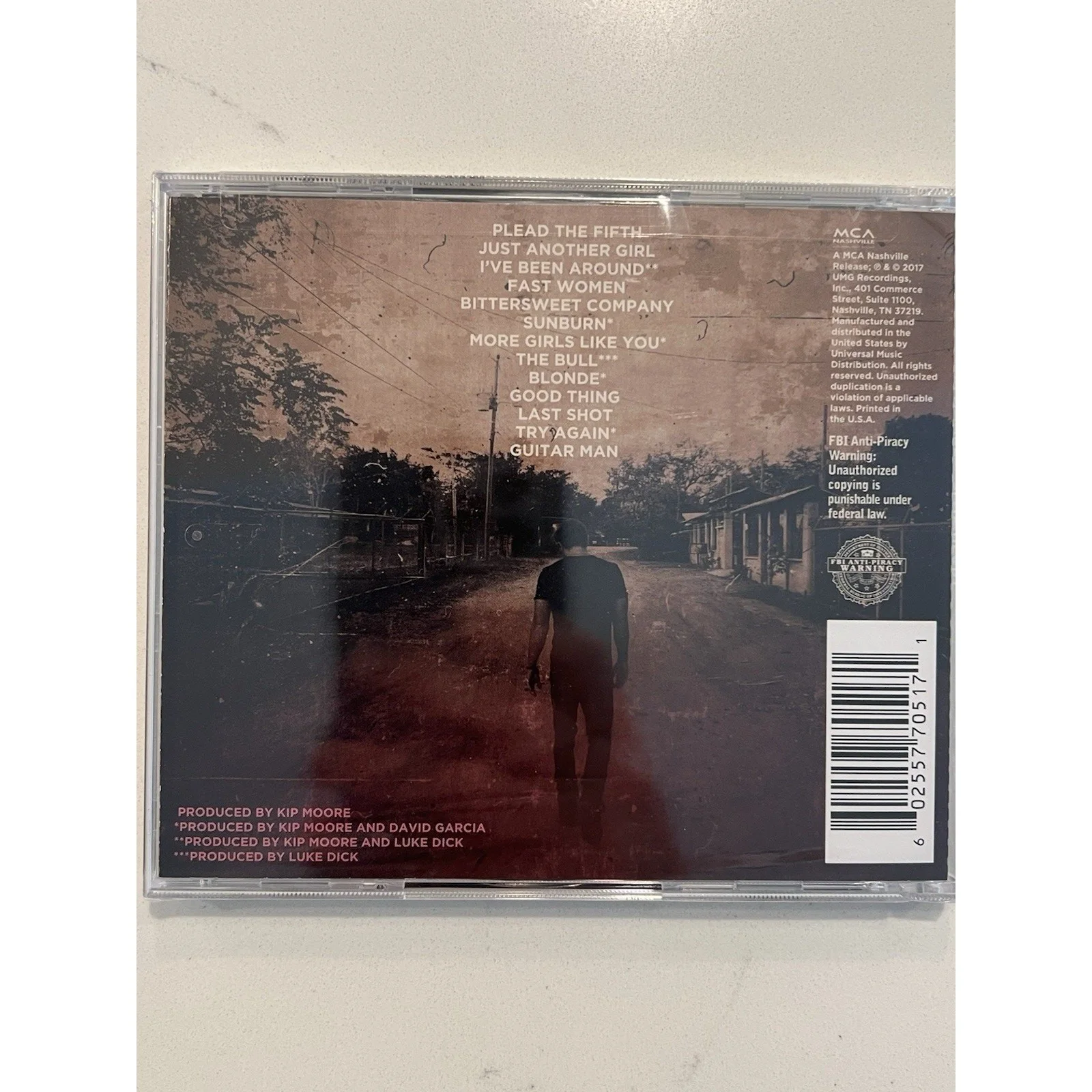 Kip Moore County Music Star Signed Autograph Slowheart CD ACOA COA #3, image 3