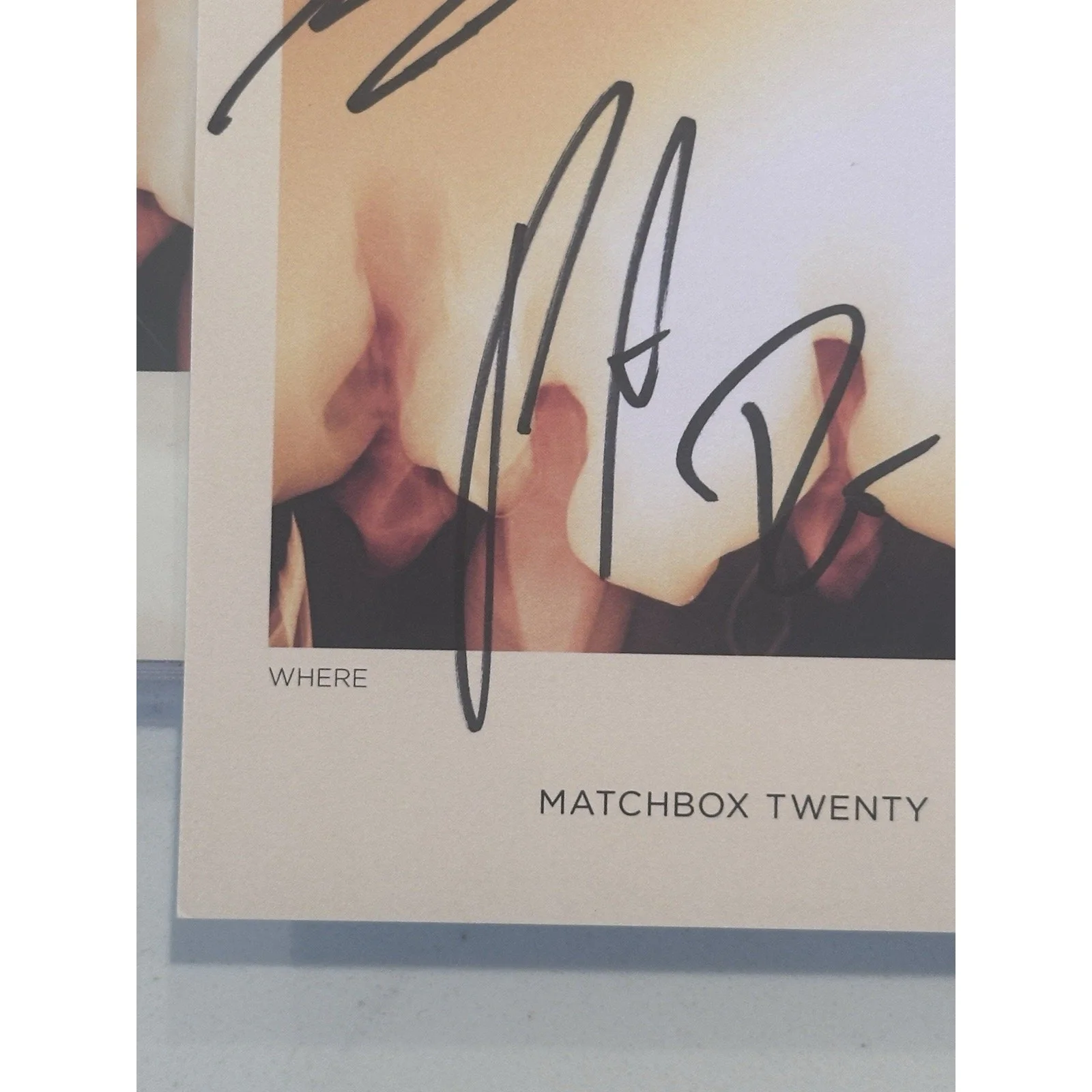 MATCHBOX 20 (Twenty) Where The Light Goes Signed CD Autograph ACOA Certified 13, image 5