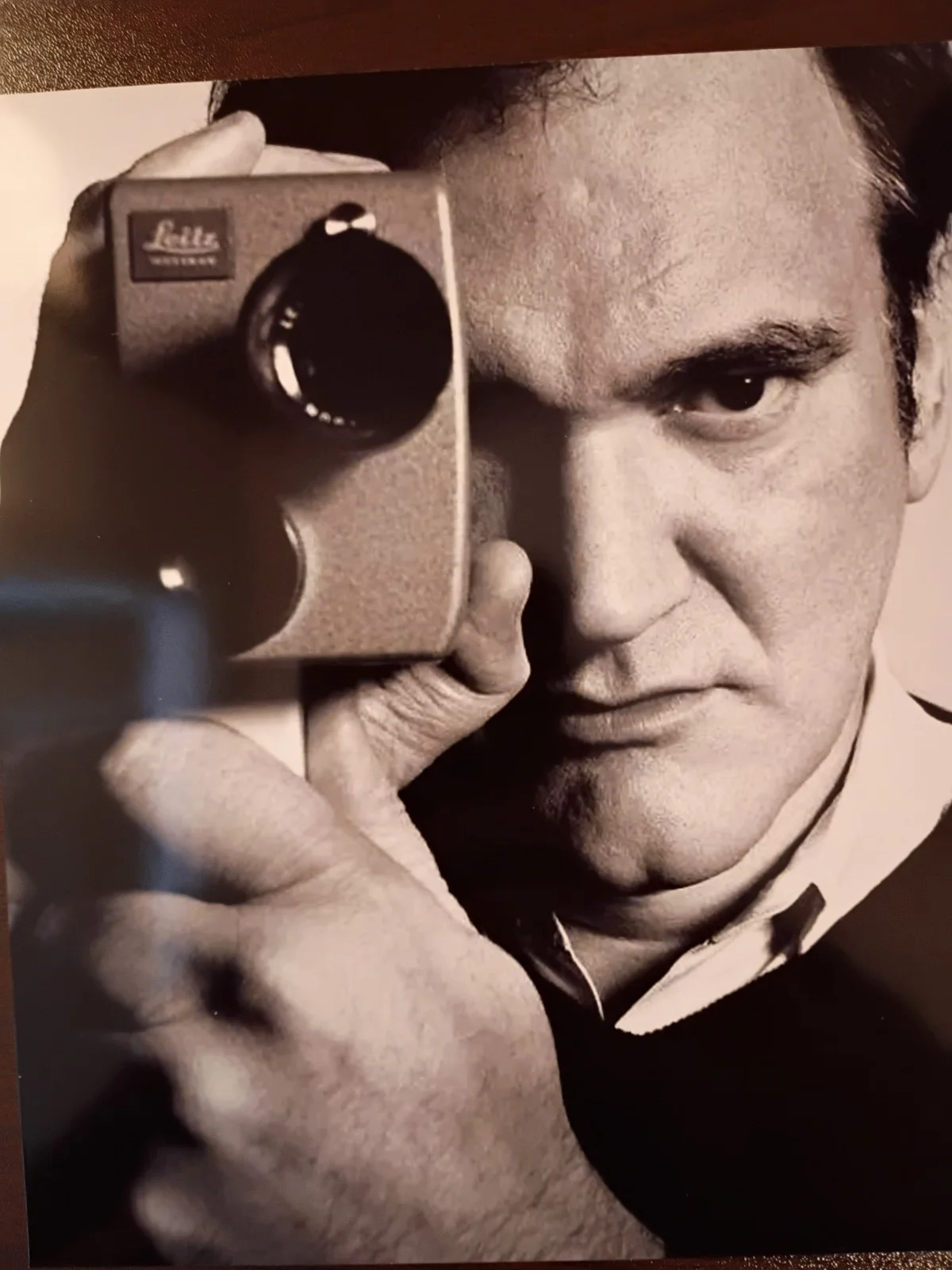 Quentin Tarantino — Quentin Tarantino Pulp Fiction Signed 8x10 with COA, image 2