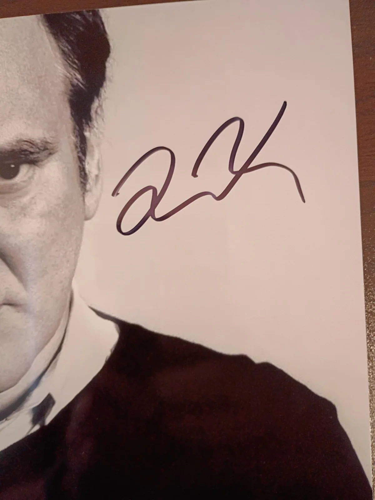 Quentin Tarantino — Quentin Tarantino Pulp Fiction Signed 8x10 with COA, image 3