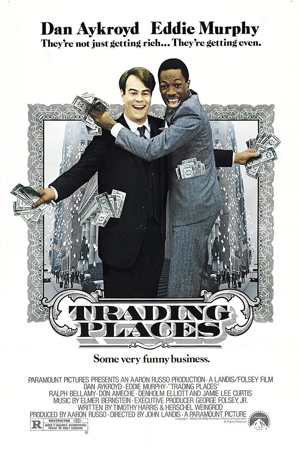 Trading Places 35mm Film Cell strip very Rare var_b, image 2