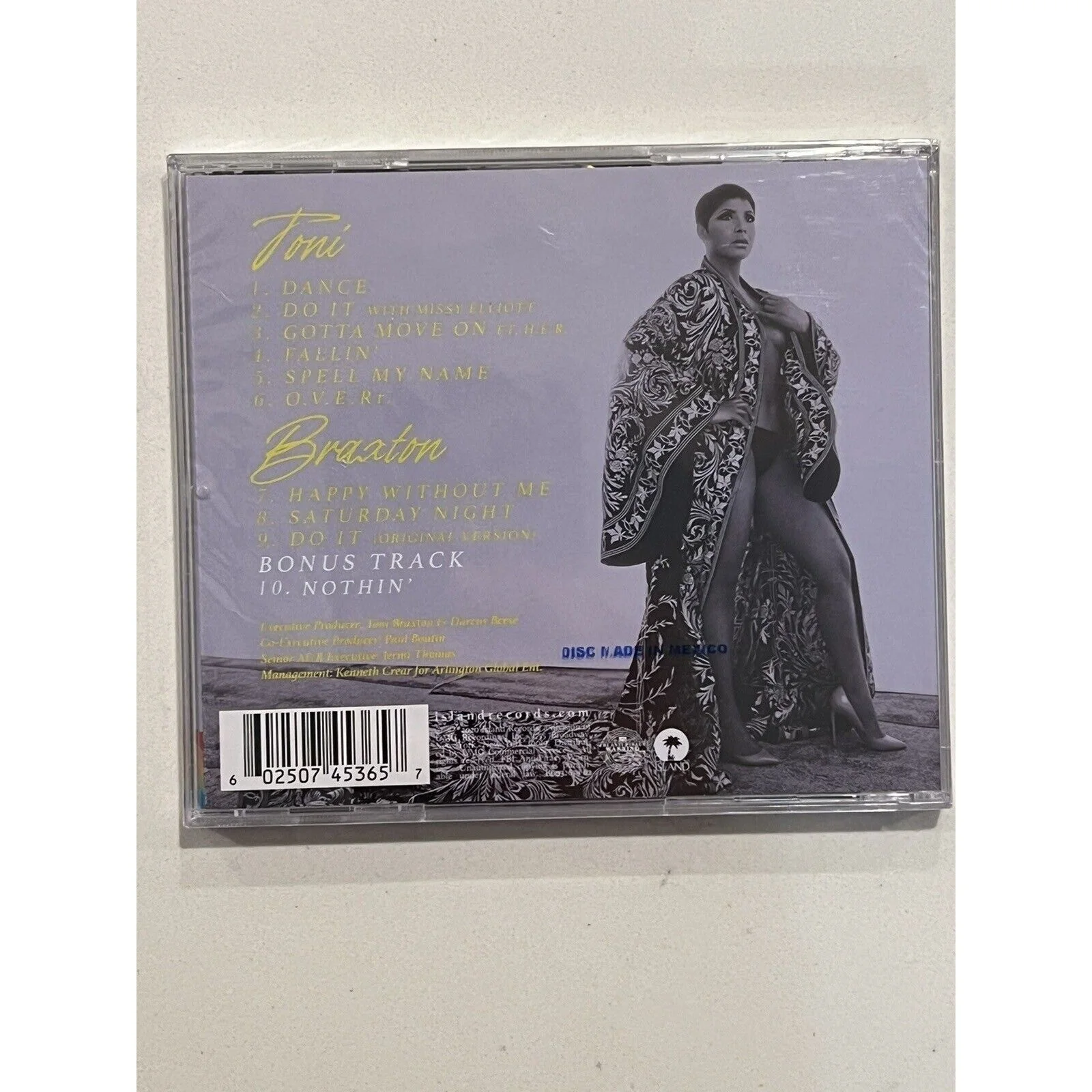 Toni Braxton Spell My Name CD W/ Autographed And LE Numbered CD Booklet, изображение 3