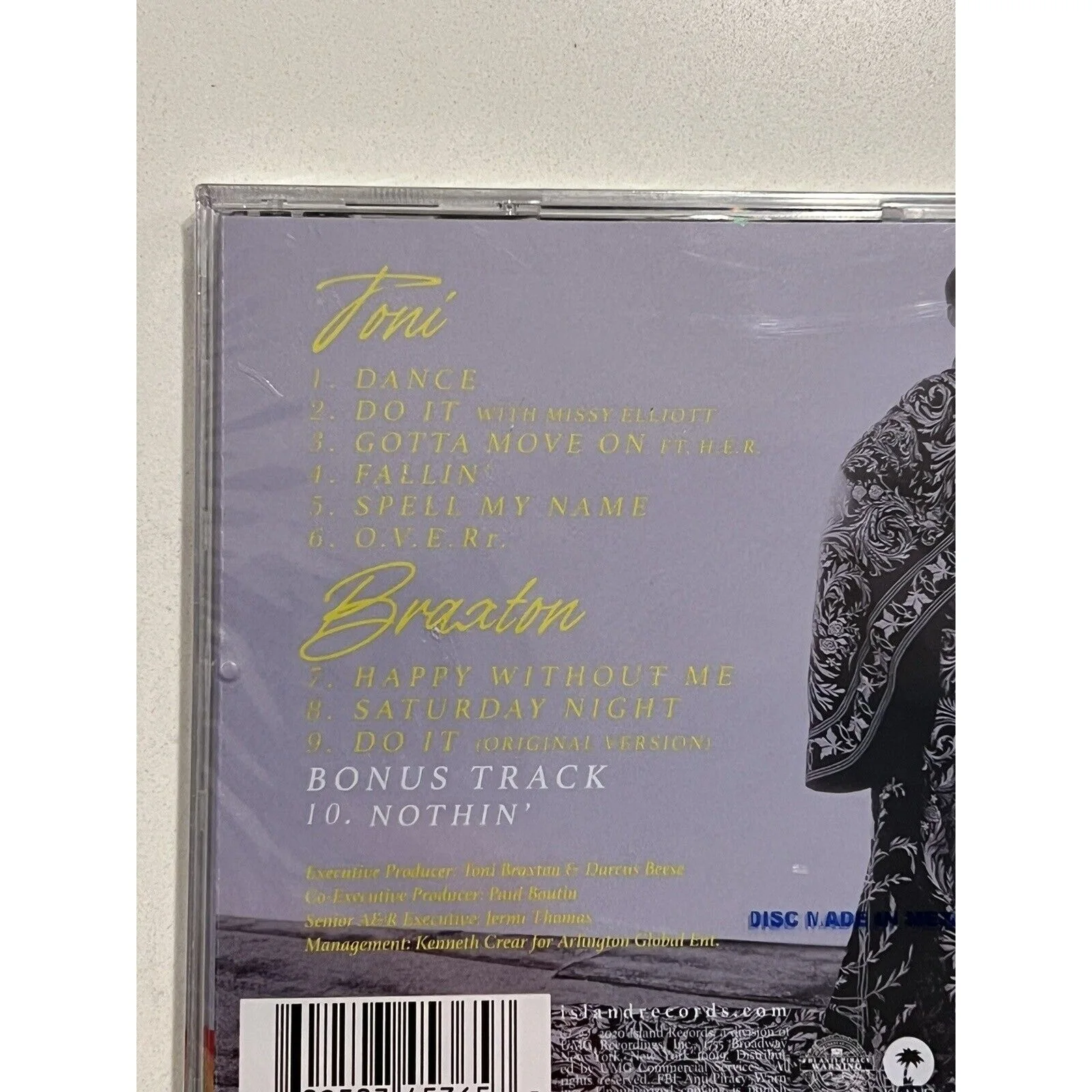 Toni Braxton Spell My Name CD W/ Autographed And LE Numbered CD Booklet, изображение 4