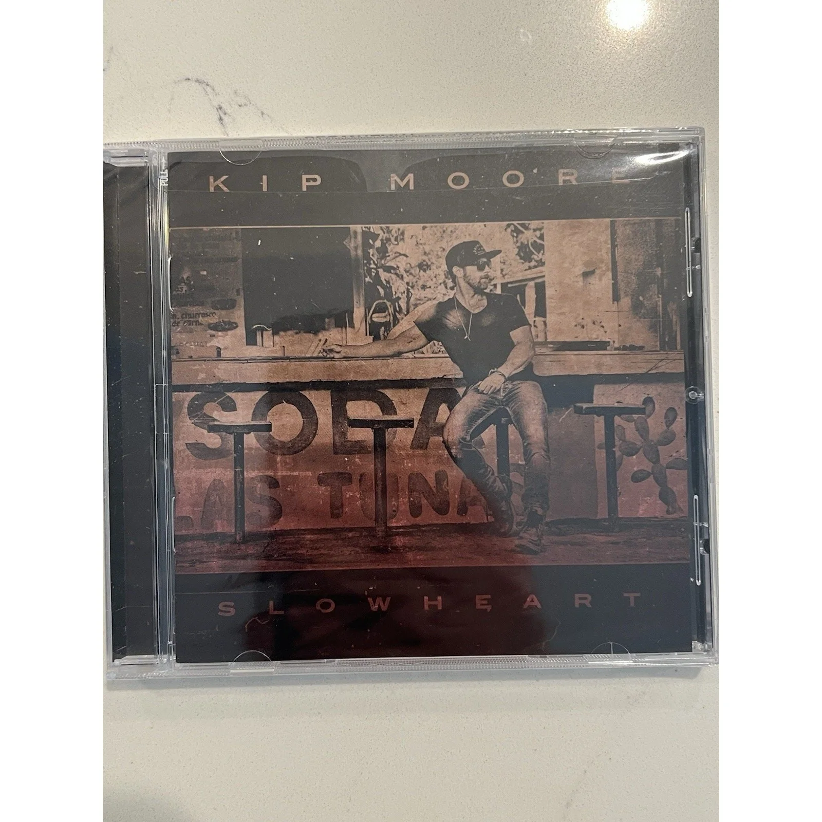 Kip Moore County Music Star Signed Autograph Slowheart CD ACOA COA #2, изображение 2