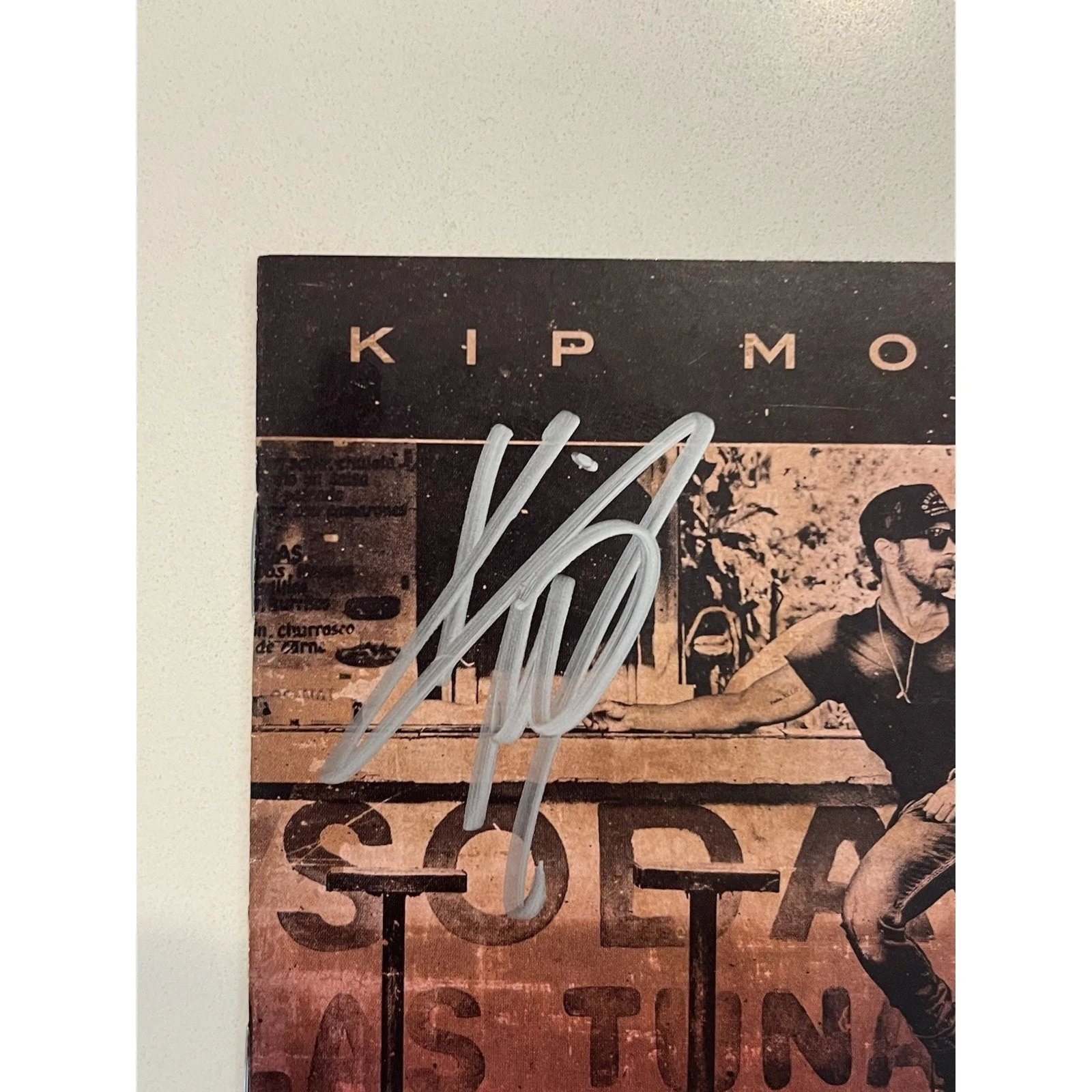Kip Moore County Music Star Signed Autograph Slowheart CD ACOA COA #2, изображение 5