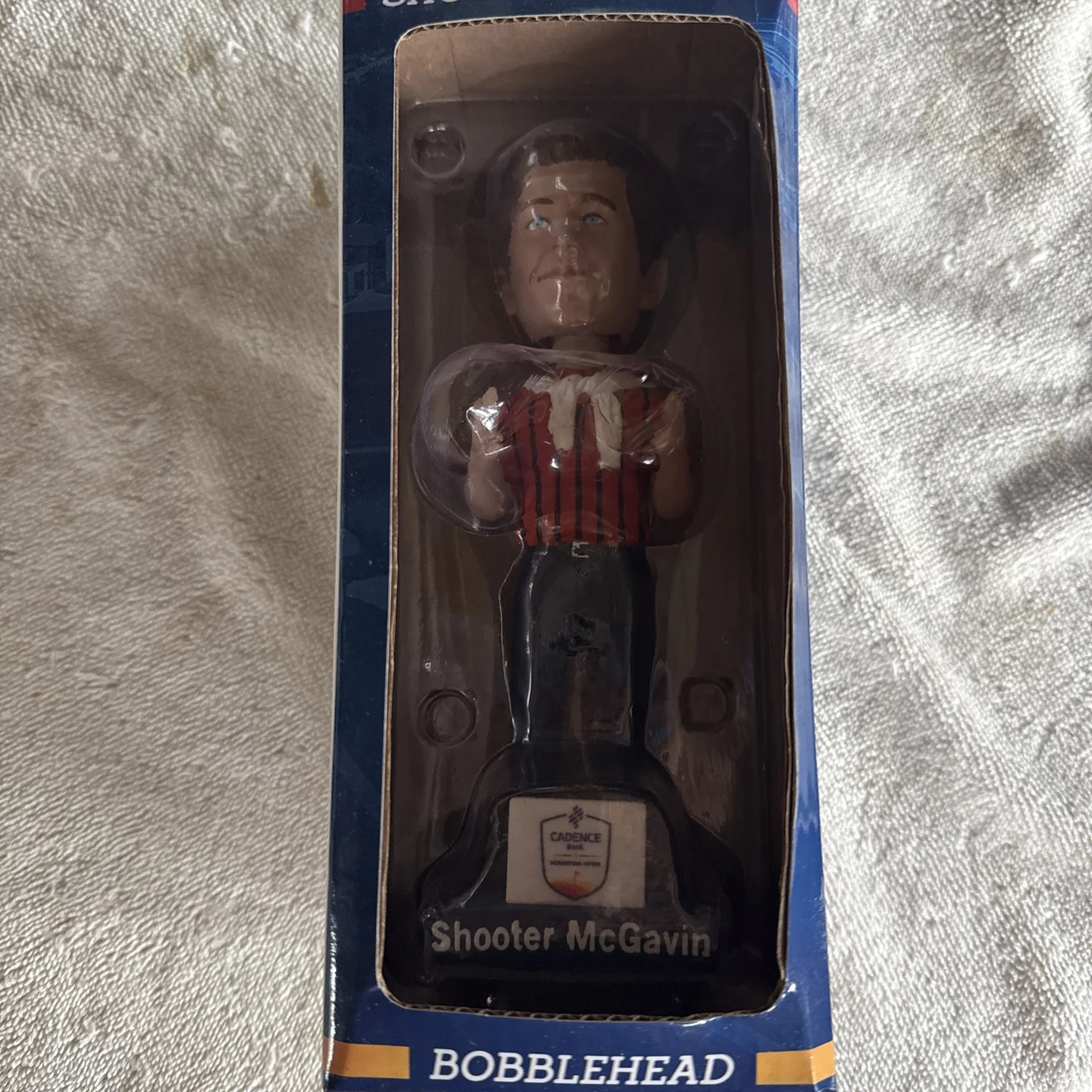 Shooter McGavin Happy Gilmore Cyclones Bobblehead NIB, image 2