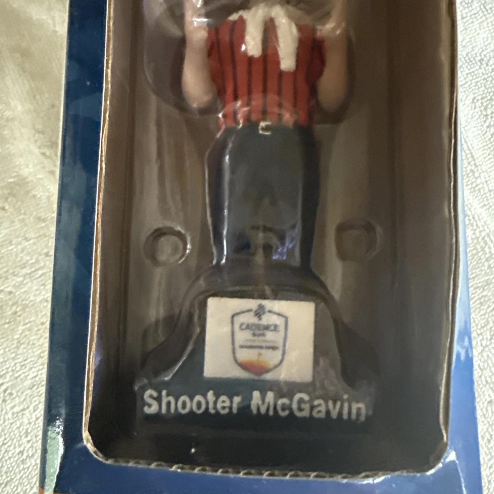 Shooter McGavin Happy Gilmore Cyclones Bobblehead NIB, image 5