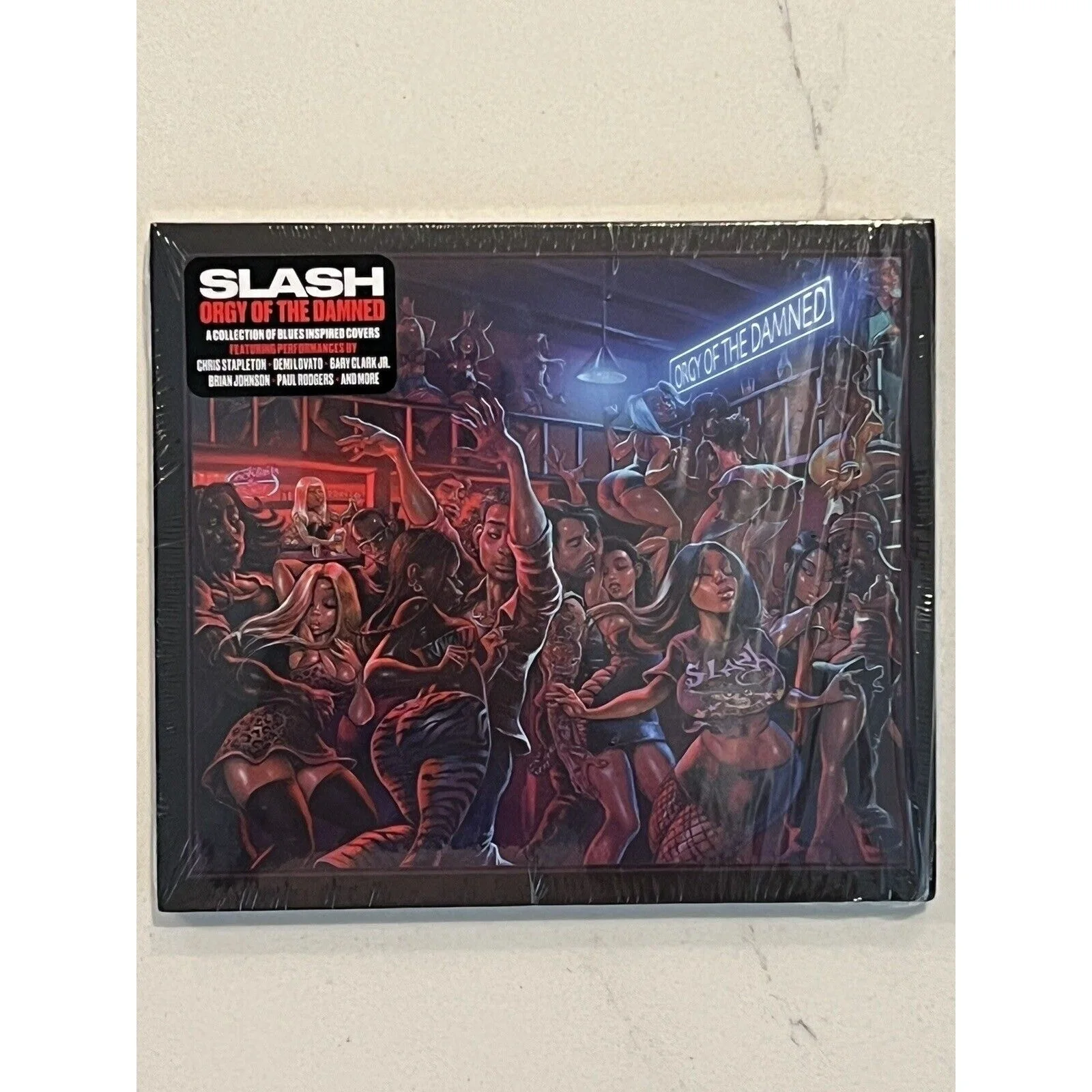 SLASH Orgy of the Damned SIGNED CD 2024 Guns N Roses AUTOGRAPHED NEW, изображение 2
