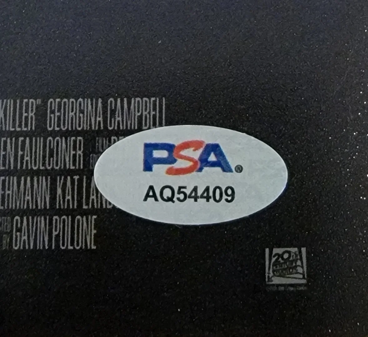 Georgina Campbell — Georgina Campbell signed 8x10 photo autograph PSA DNA Psycho Killer poster, image 2