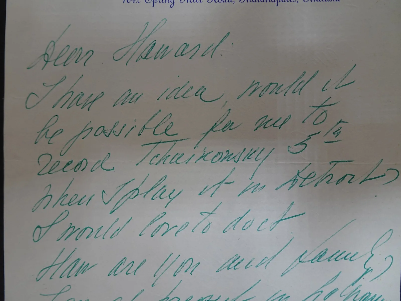 Fabien Sevitzky — Fabien Sevitzky American Conductor Autograph Letter to Detroit Symphony Manager, изображение 4