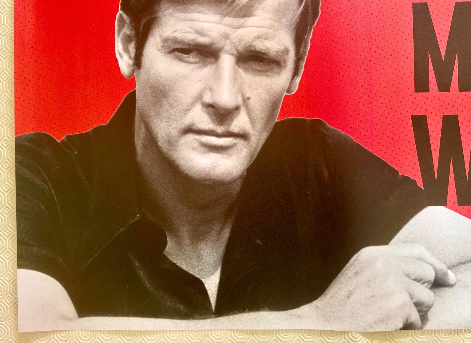From Roger Moore With Love Original 2024 Quad Poster Pierce Brosnan Jane Seymour, изображение 2