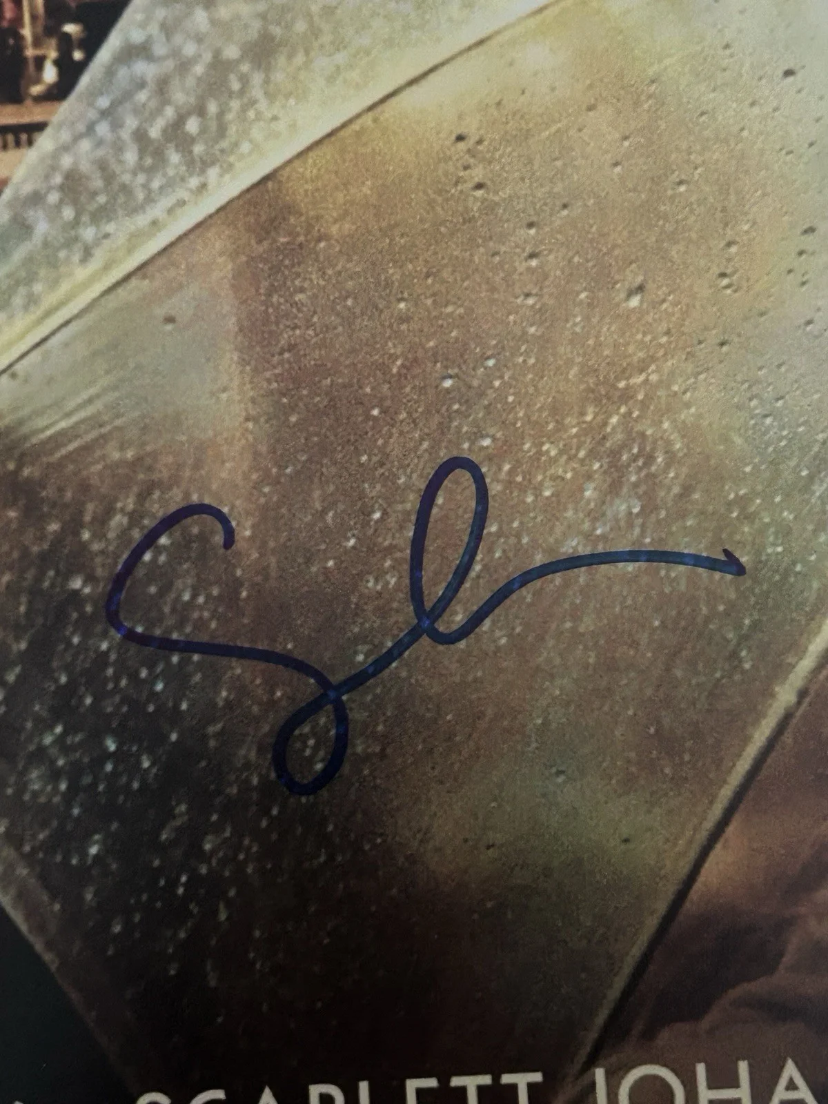 SOFIA COPPOLA SIGNED 'LOST IN TRANSLATION' 12x18 MOVIE POSTER BECKETT BAS COA, изображение 3