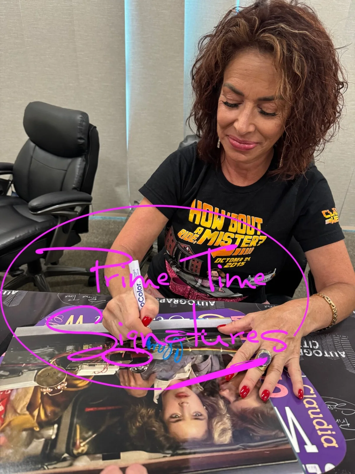 CLAUDIA WELLS — Claudia Wells Signed 8x10 Photo Back to the Future Autograph Beckett G2U, изображение 2