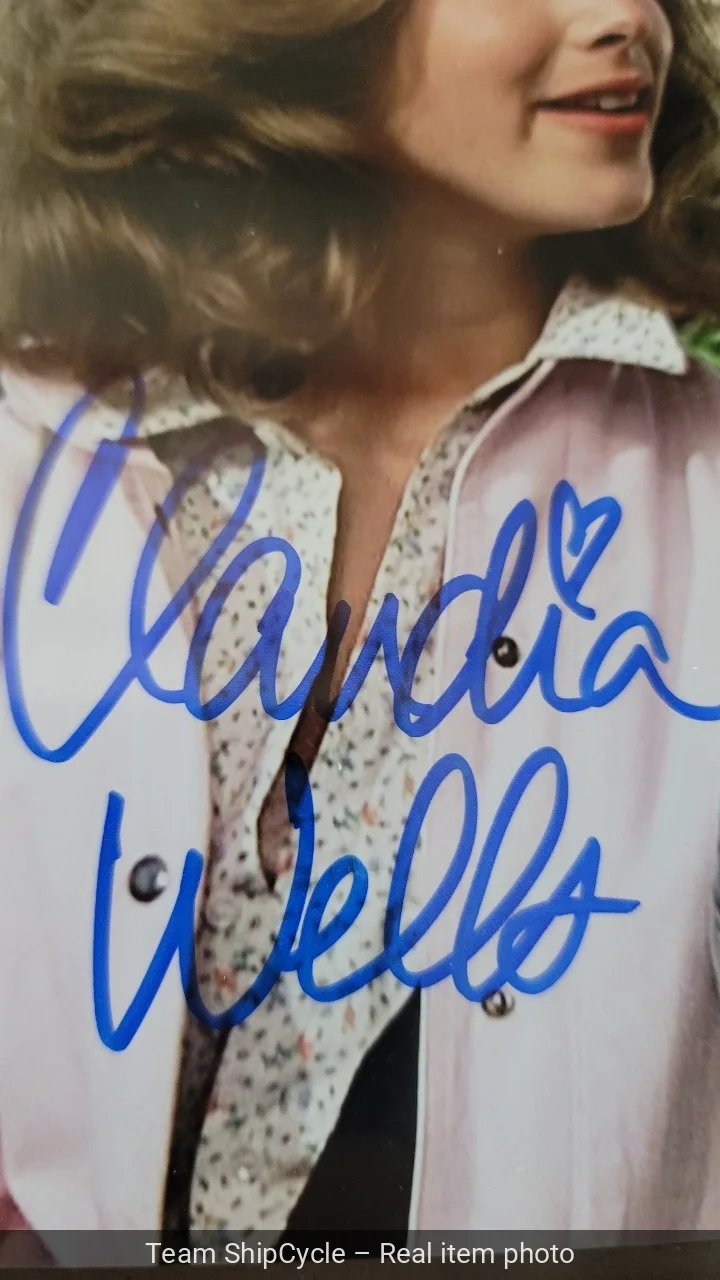 CLAUDIA WELLS — Claudia Wells Signed 8x10 Photo Back to the Future Autograph Beckett G2U, изображение 4