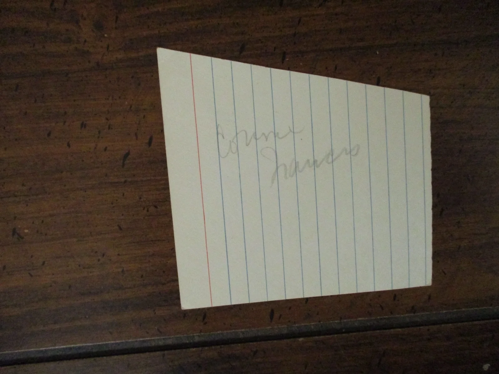 CONNIE FRANCIS(Died-2025)(Everybody's Somebody's Fool)Signed Trimmed Index Card, изображение 3