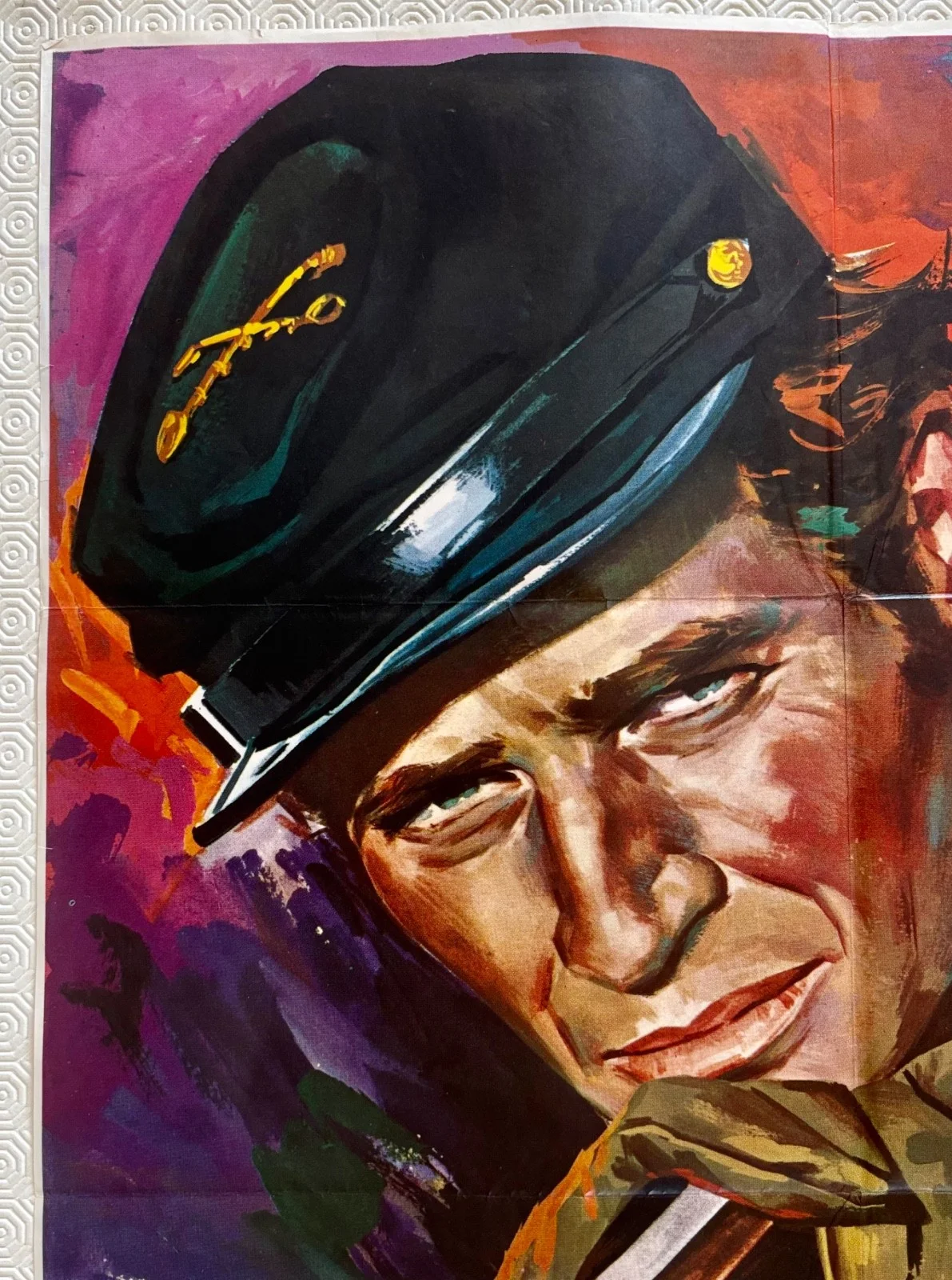 Major Dundee 1965 Spanish One Sheet Movie Poster Charlton Heston Jano Art, изображение 5