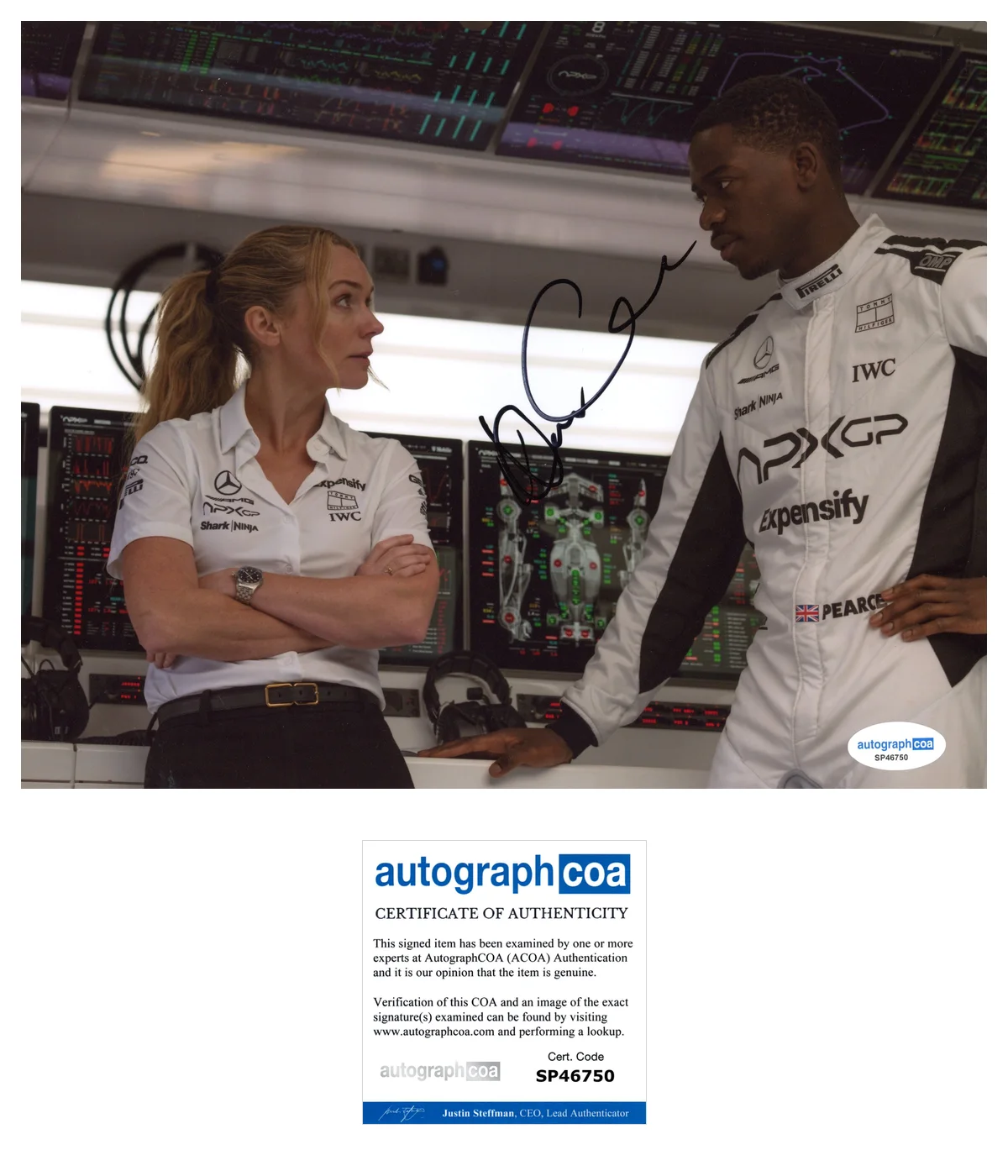 Kerry Condon F1 Autographed Signed 8x10 Photo ACOA, image 2