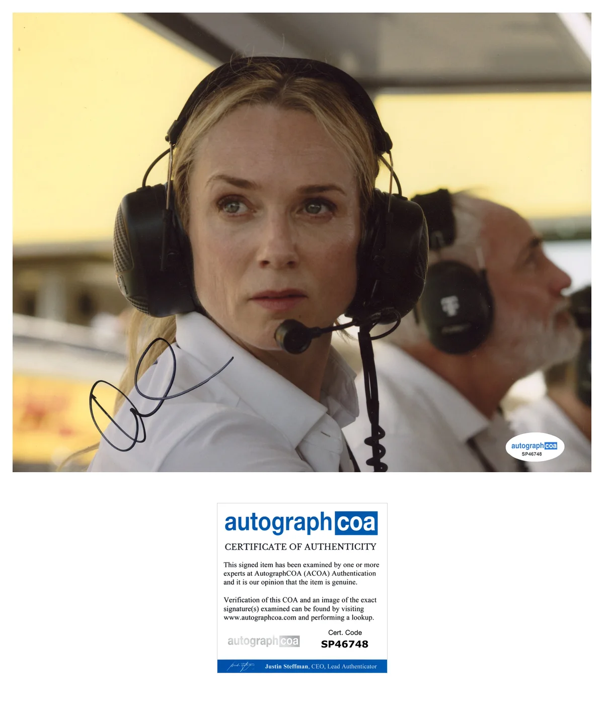 Kerry Condon F1 Autographed Signed 8x10 Photo ACOA, изображение 2