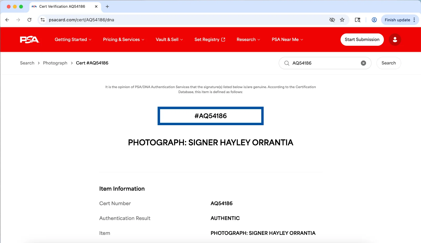 Hayley Orrantia — Hayley Orrantia signed 11x14 photo autograph PSA DNA photoshoot cute, изображение 3