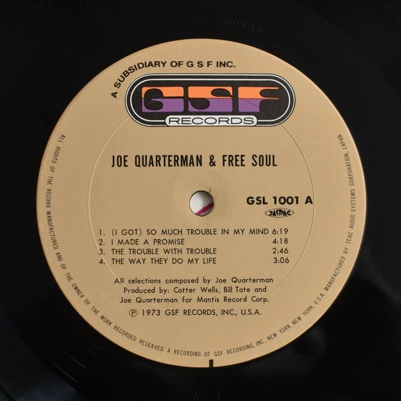 Sir Joe Quarterman & Free Soul - Sir Joe Quarterman & Free Soul (LP), изображение 4