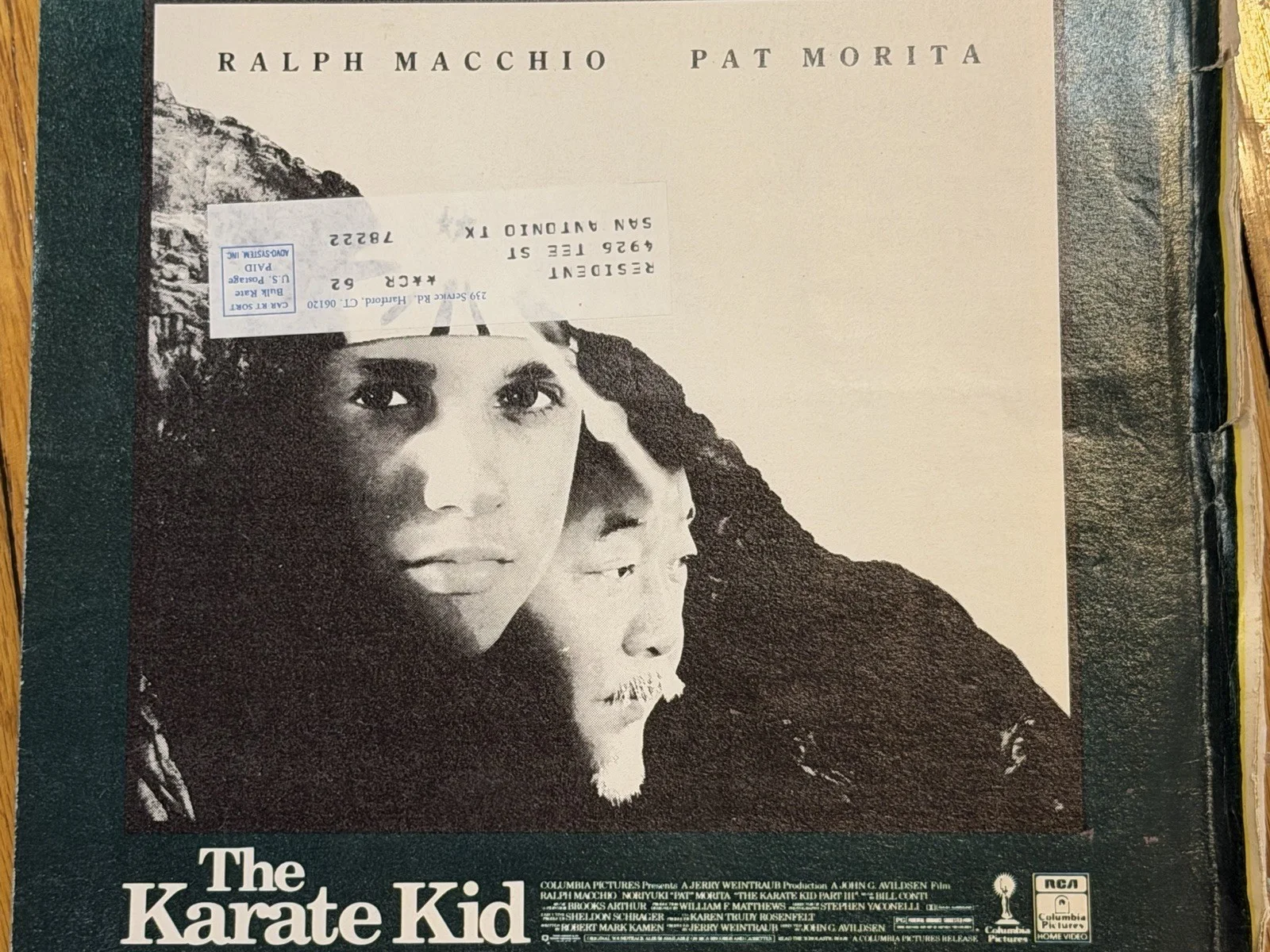 Video Viewing Flier The Karate Kid Part III Circle K January 1990, image 3