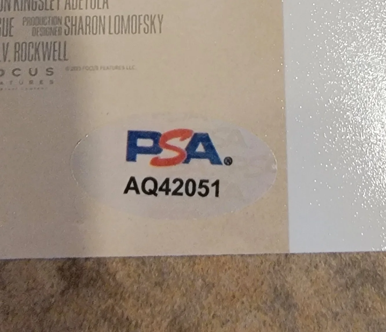 Teyana Taylor — Teyana Taylor signed 8x10 photo autograph PSA DNA A Thousand and One poster, image 2