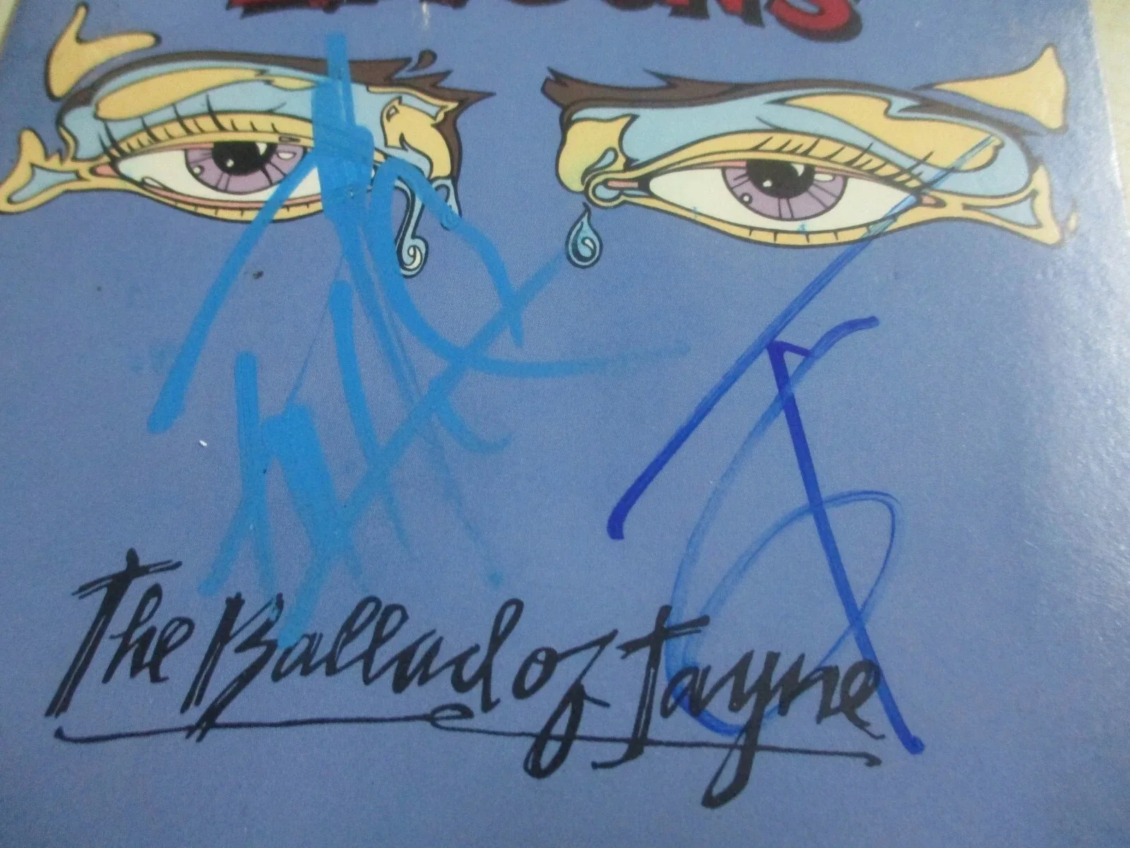 LA GUNS authentic signed/autographed RARE promo pop-up cd TRACII GUNS + 1 --JSA, изображение 2