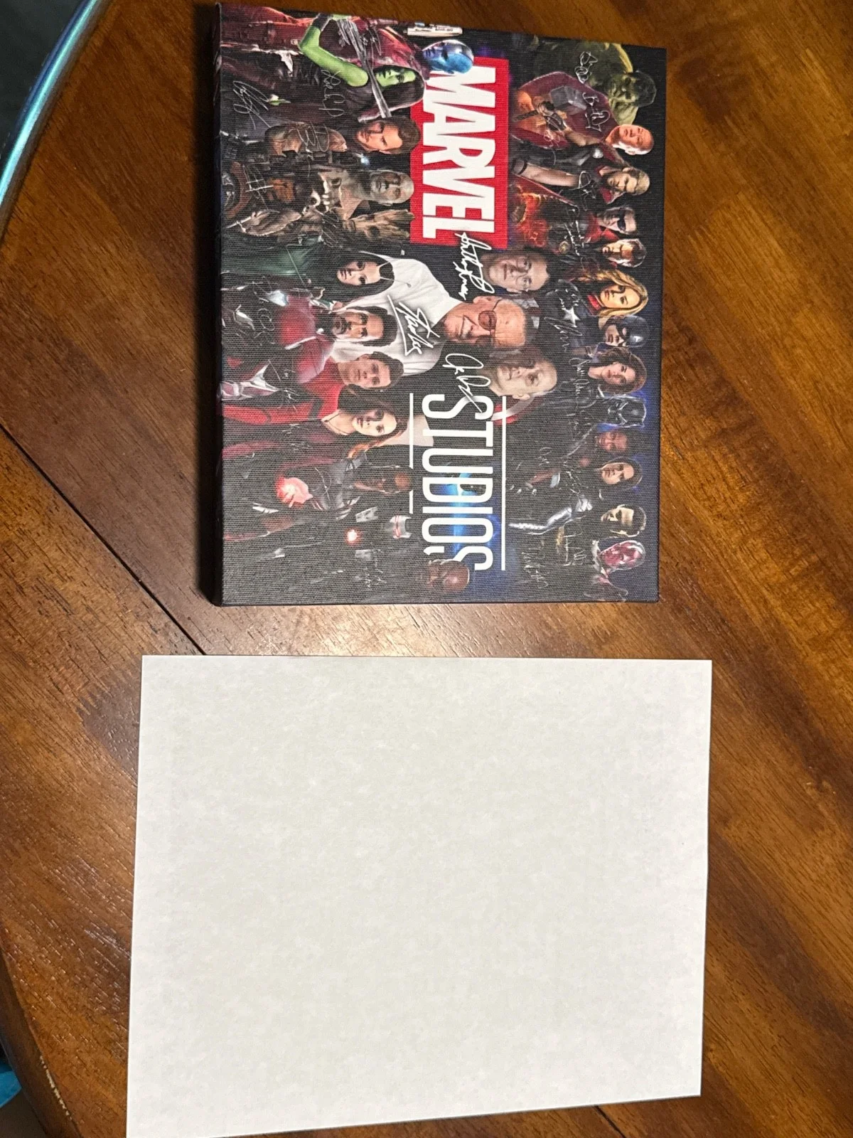 Marvel Studios Actor Signed Canvas New Small, изображение 5