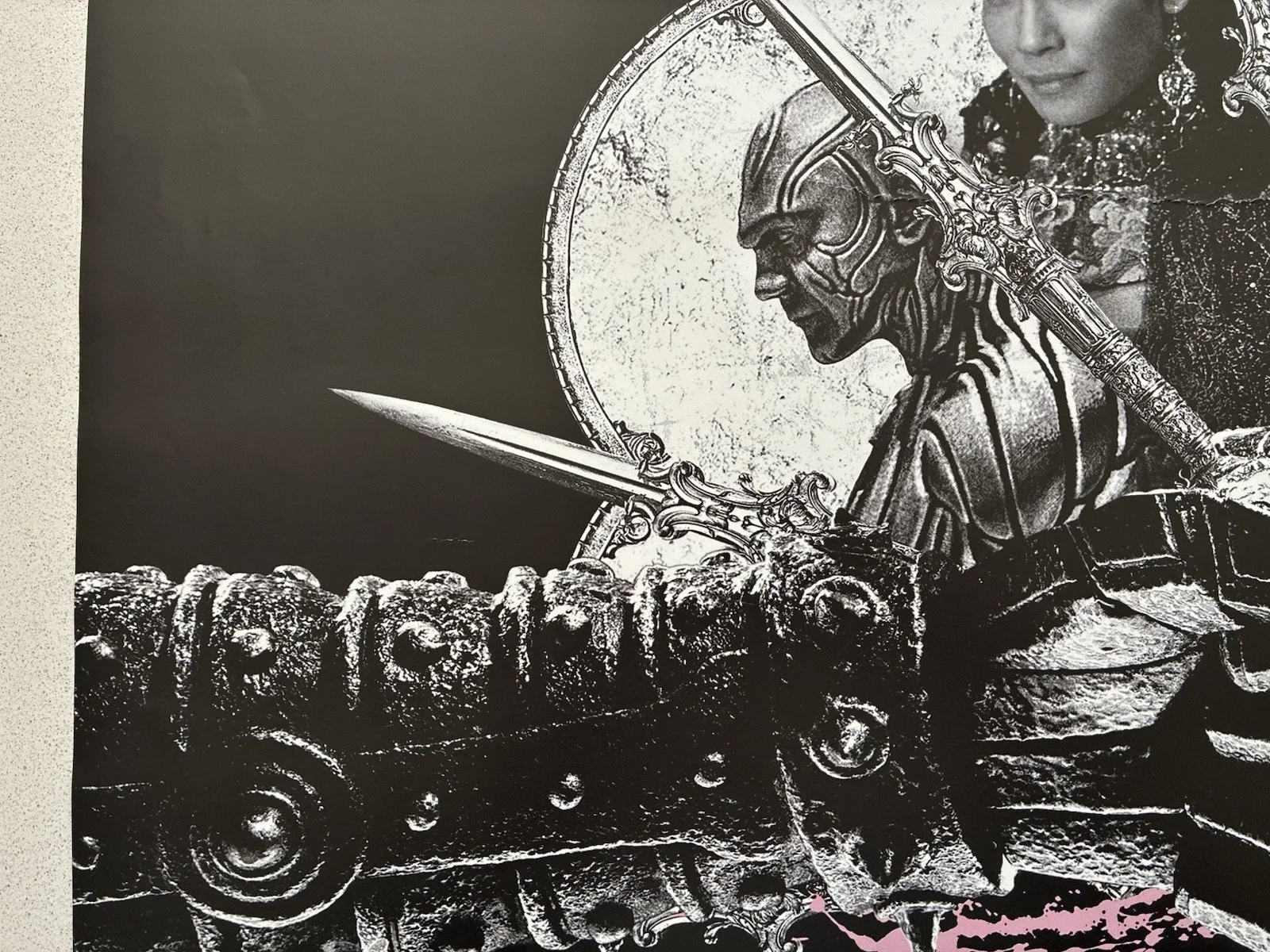 THE MAN WITH THE IRON FISTS - UK QUAD ORIGINAL CINEMA POSTER 2012 TARANTINO RZA, изображение 4