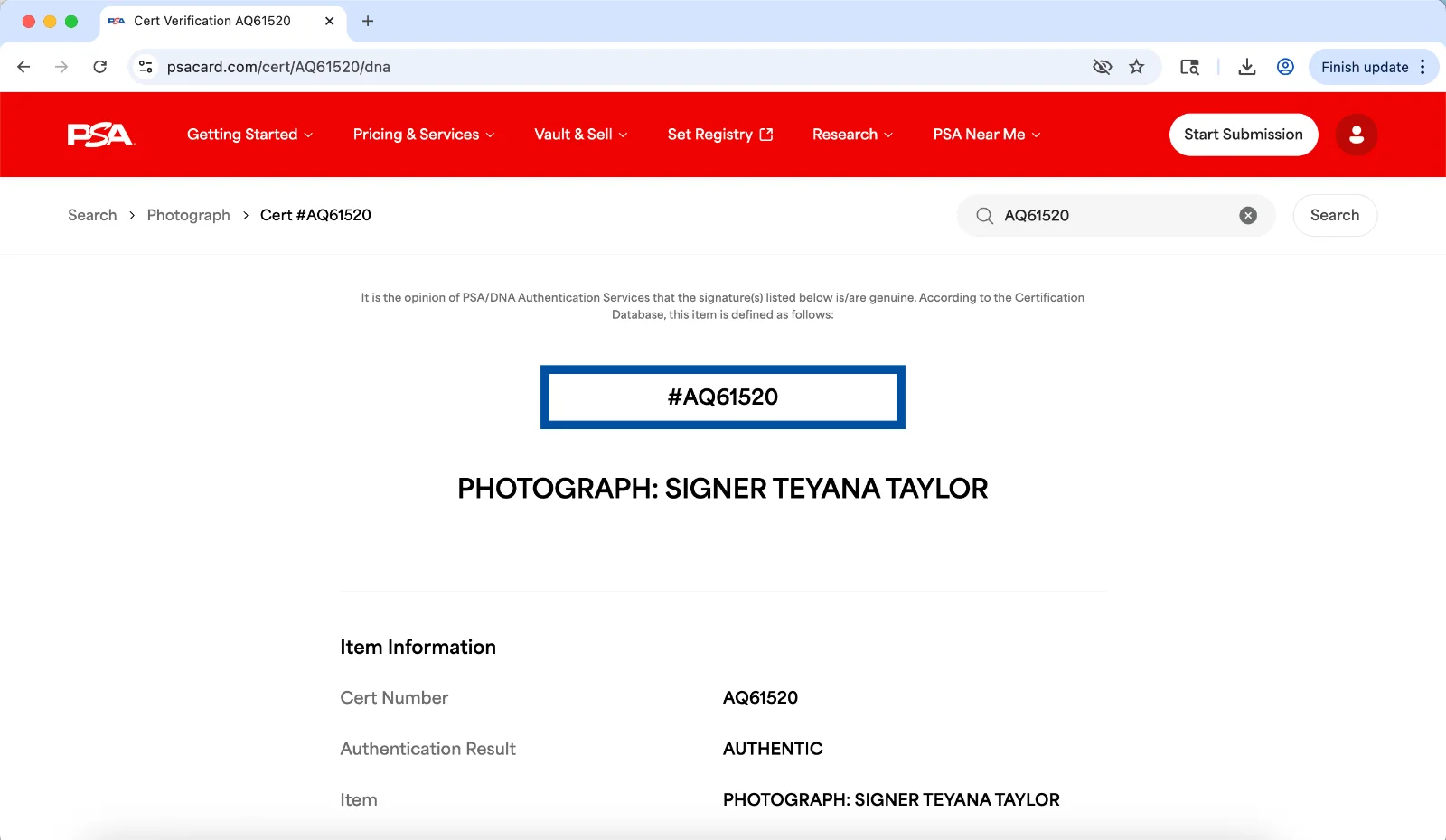 Teyana Taylor — Teyana Taylor signed 8x10 photo autograph PSA DNA One Battle After Another bazoo, image 3