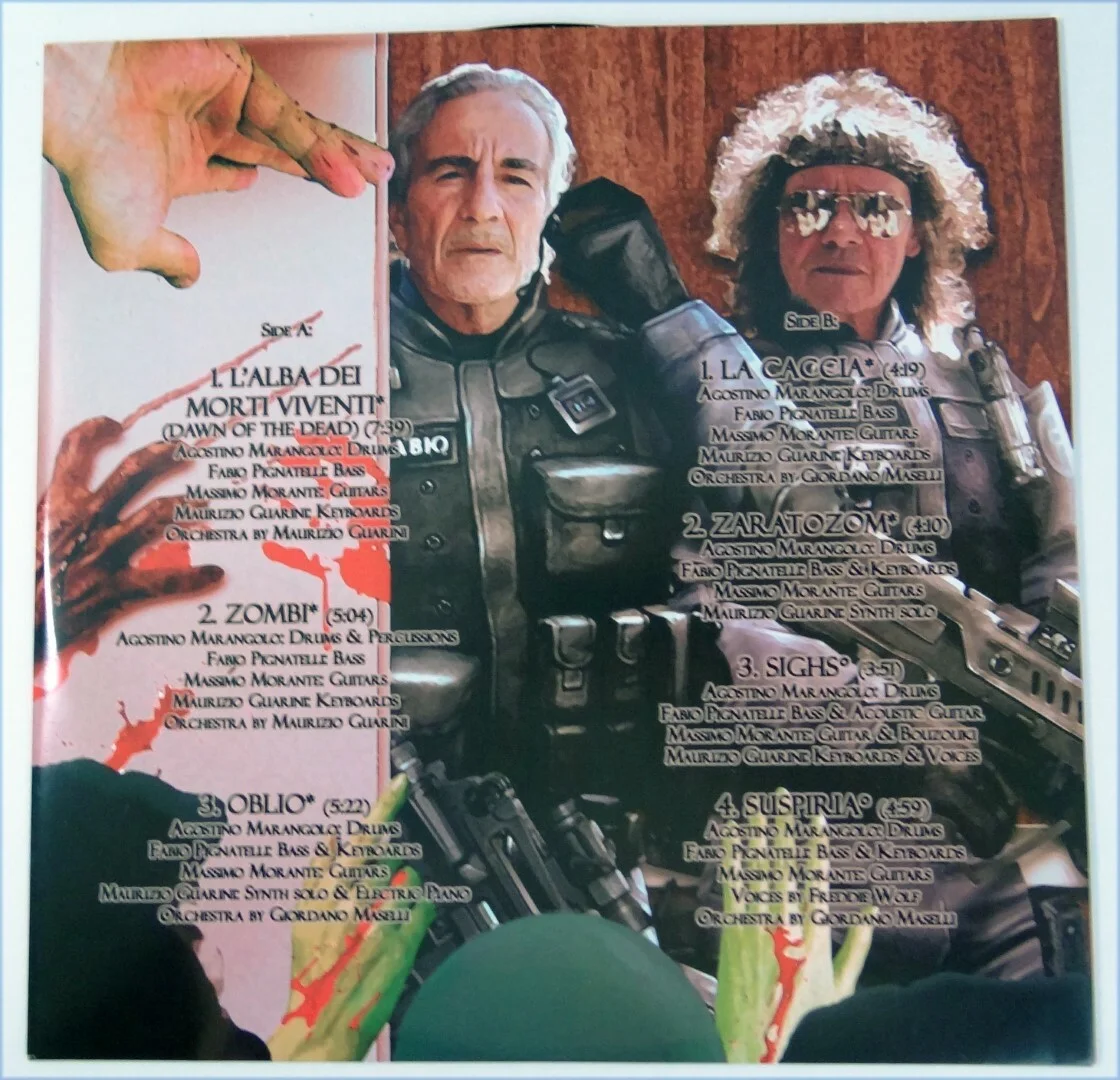 Goblin ‎Fearless 37513 Zombie Ave Black Signed by Maurizio Guarini Vinyl Record, изображение 5
