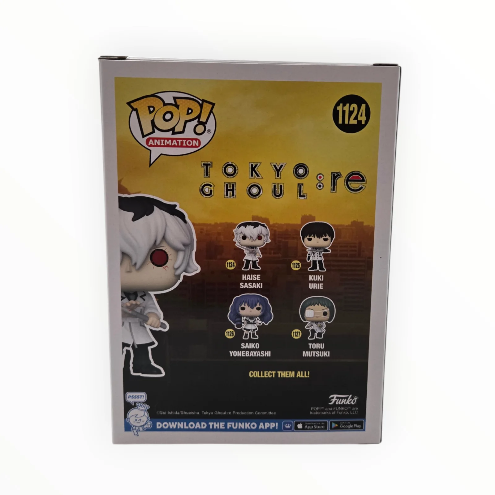 Austin Tindle — Haise Sasaki Signed Funko Pop Tokyo Ghoul Austin Tindle Autograph JSA COA 729, изображение 3