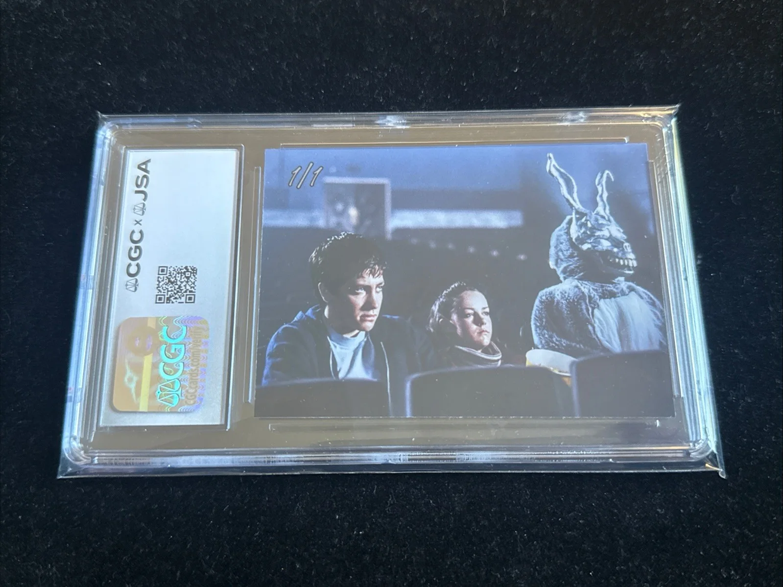 Jake Gyllenhaal signed Cut Custom Trading Card JSA CGC Slab Actor Auto C5995, image 2